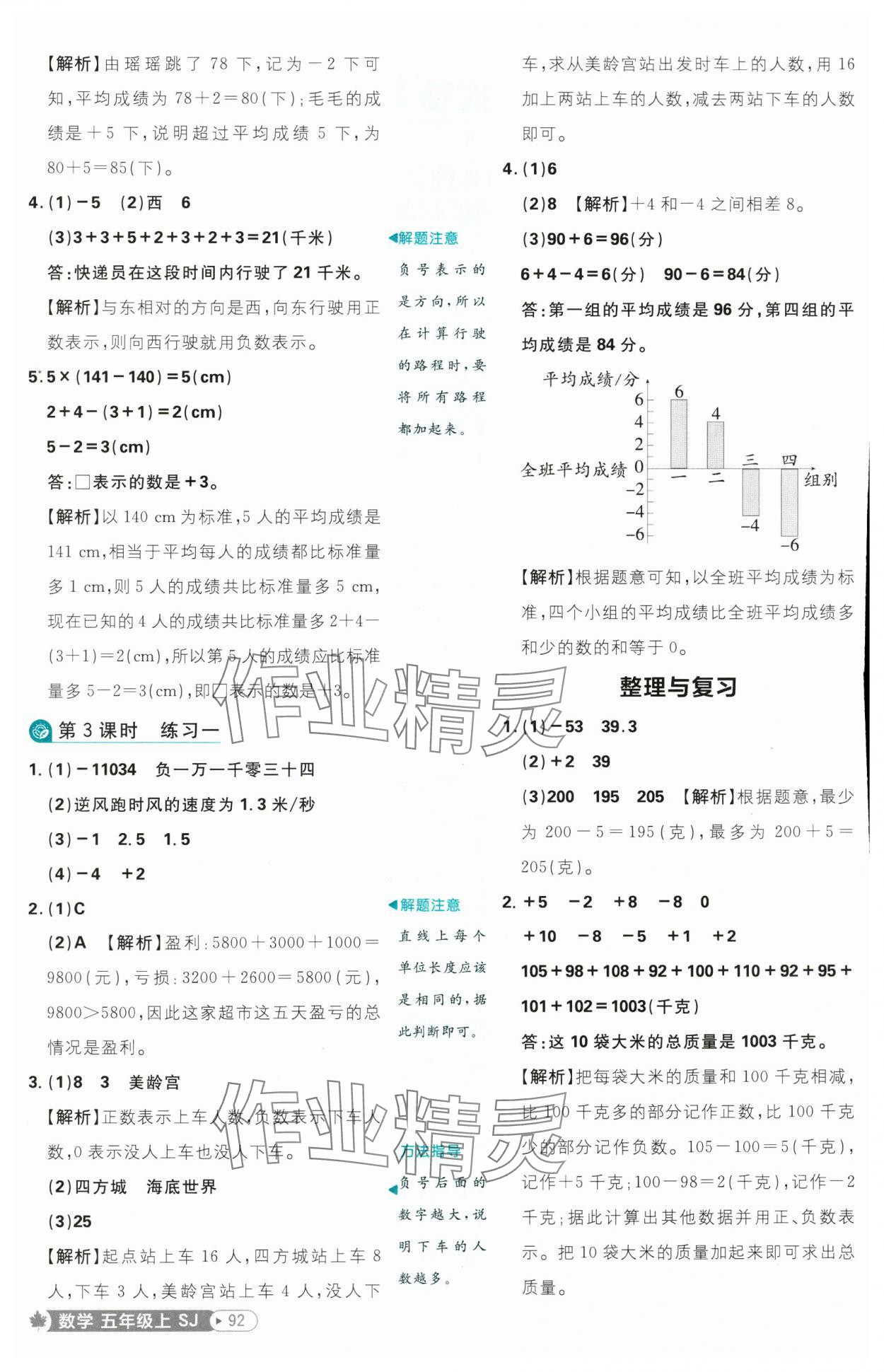 2025年小學(xué)必刷題五年級數(shù)學(xué)上冊蘇教版 參考答案第2頁