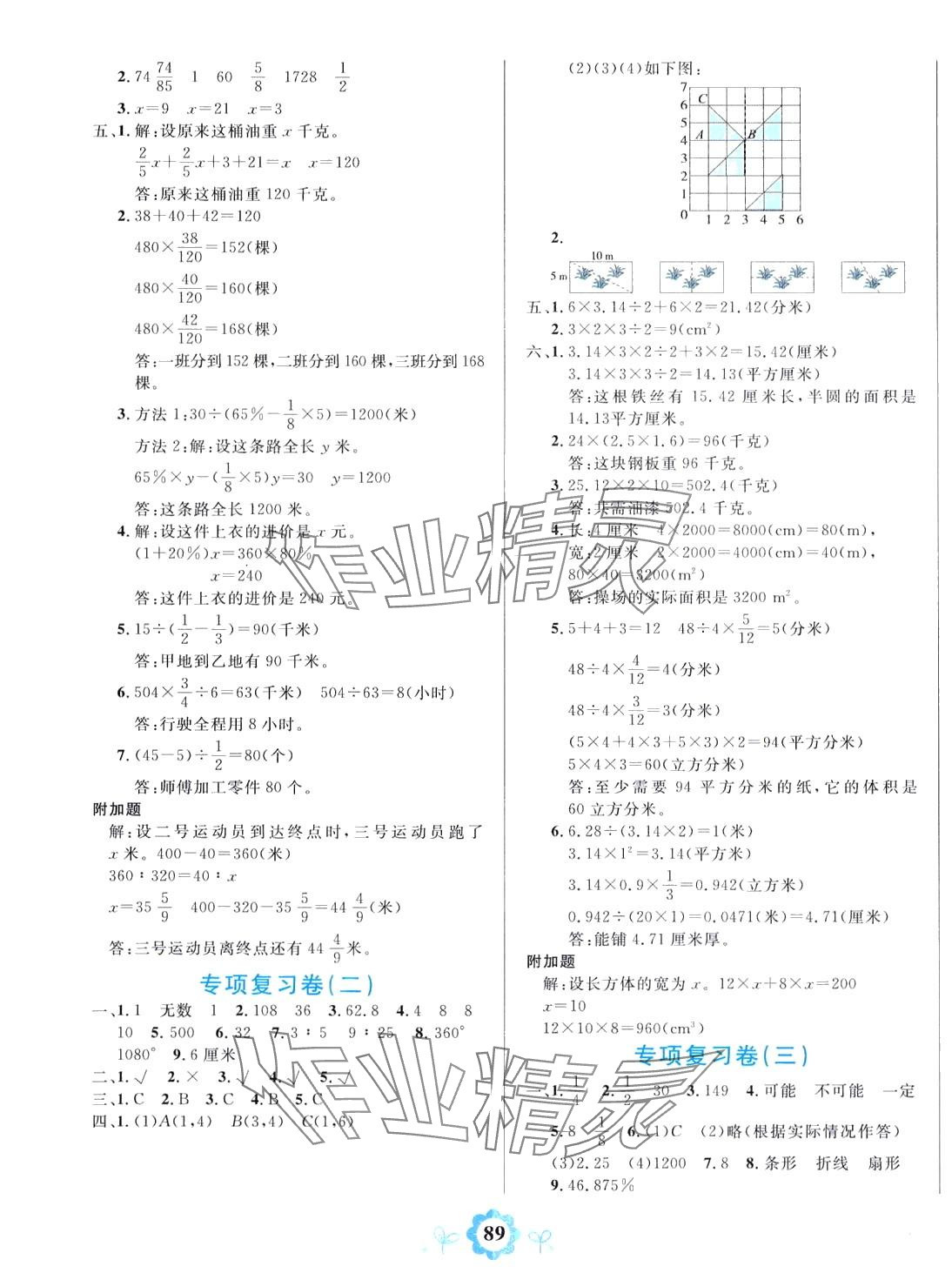 2024年8848學(xué)霸一卷通六年級(jí)數(shù)學(xué)下冊(cè)人教版 第5頁(yè)