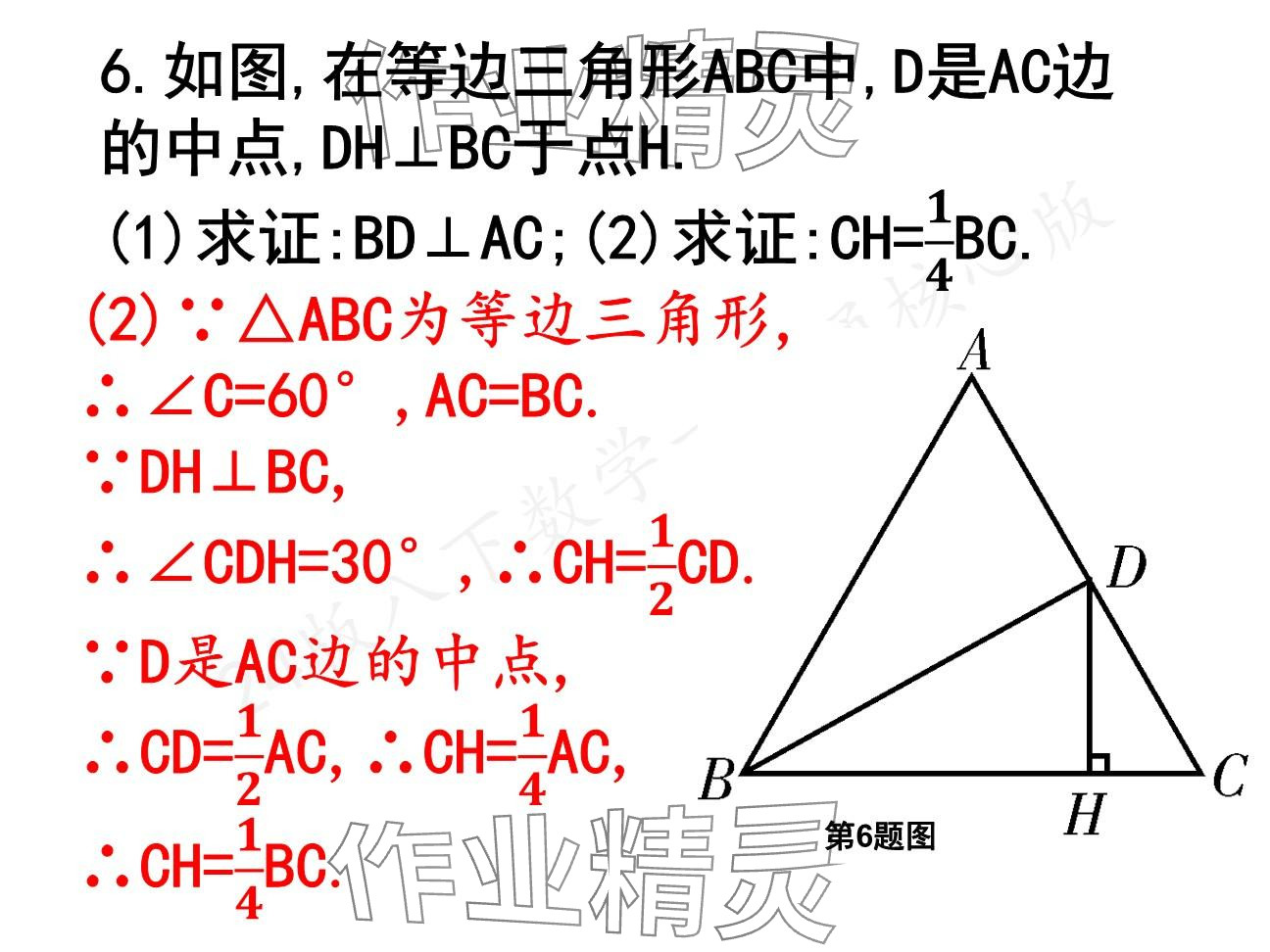 2025年一本通武漢出版社八年級(jí)數(shù)學(xué)下冊(cè)北師大版核心板 參考答案第40頁(yè)