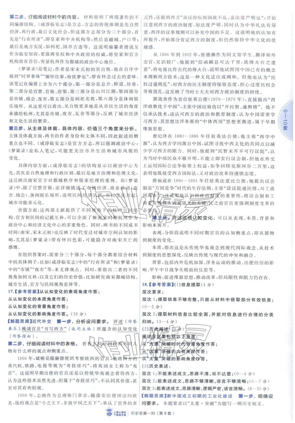 2026年新高考优秀模拟试卷汇编45套历史山东专版&nbsp;第33页