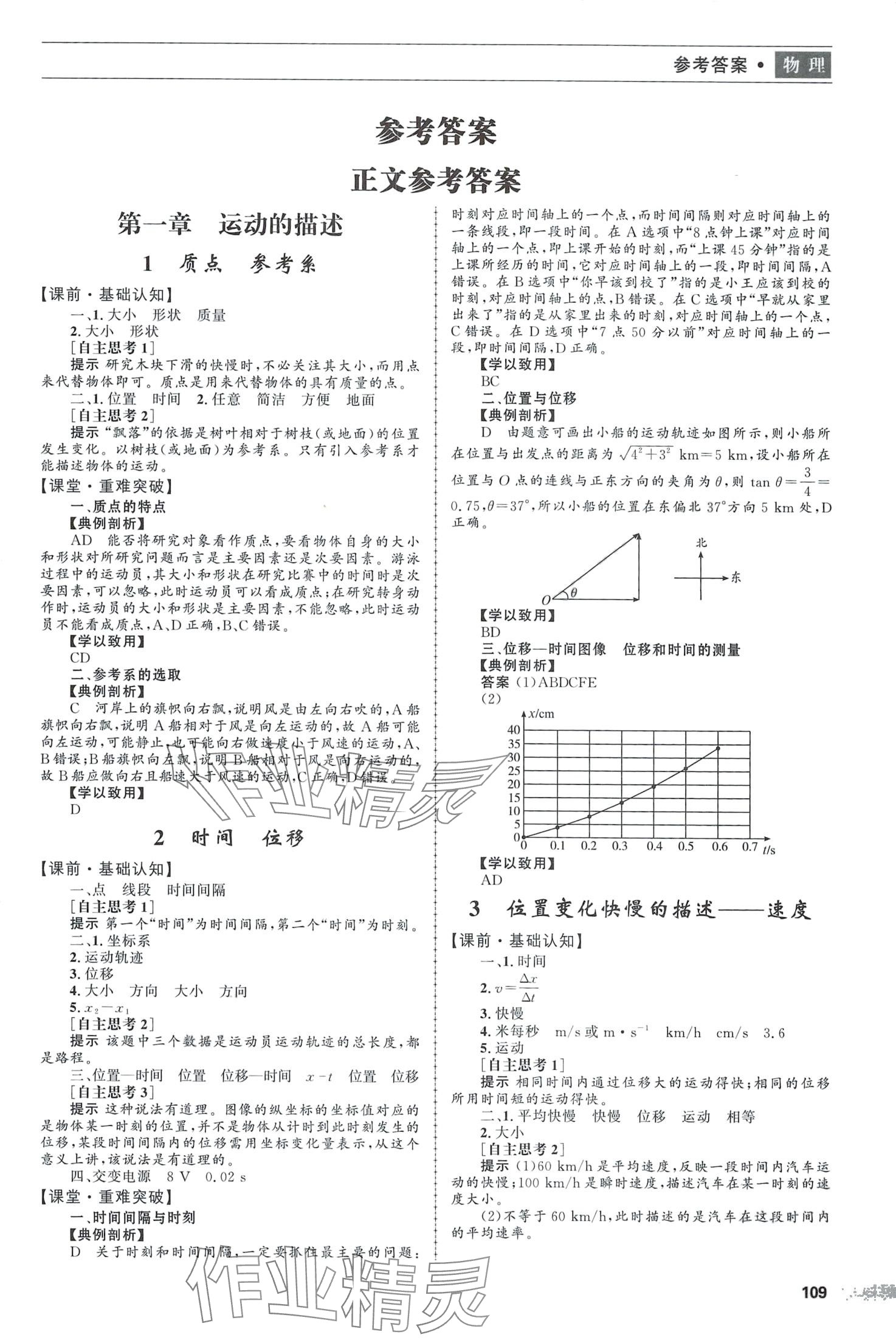 2024年新課程自主學(xué)習(xí)與測評高中物理必修第一冊人教版 第1頁