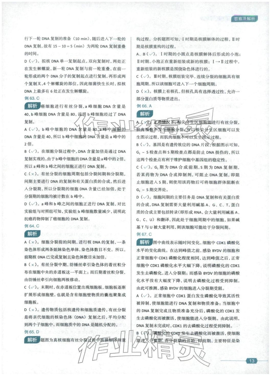 2026年生物笔记生物&nbsp;第13页