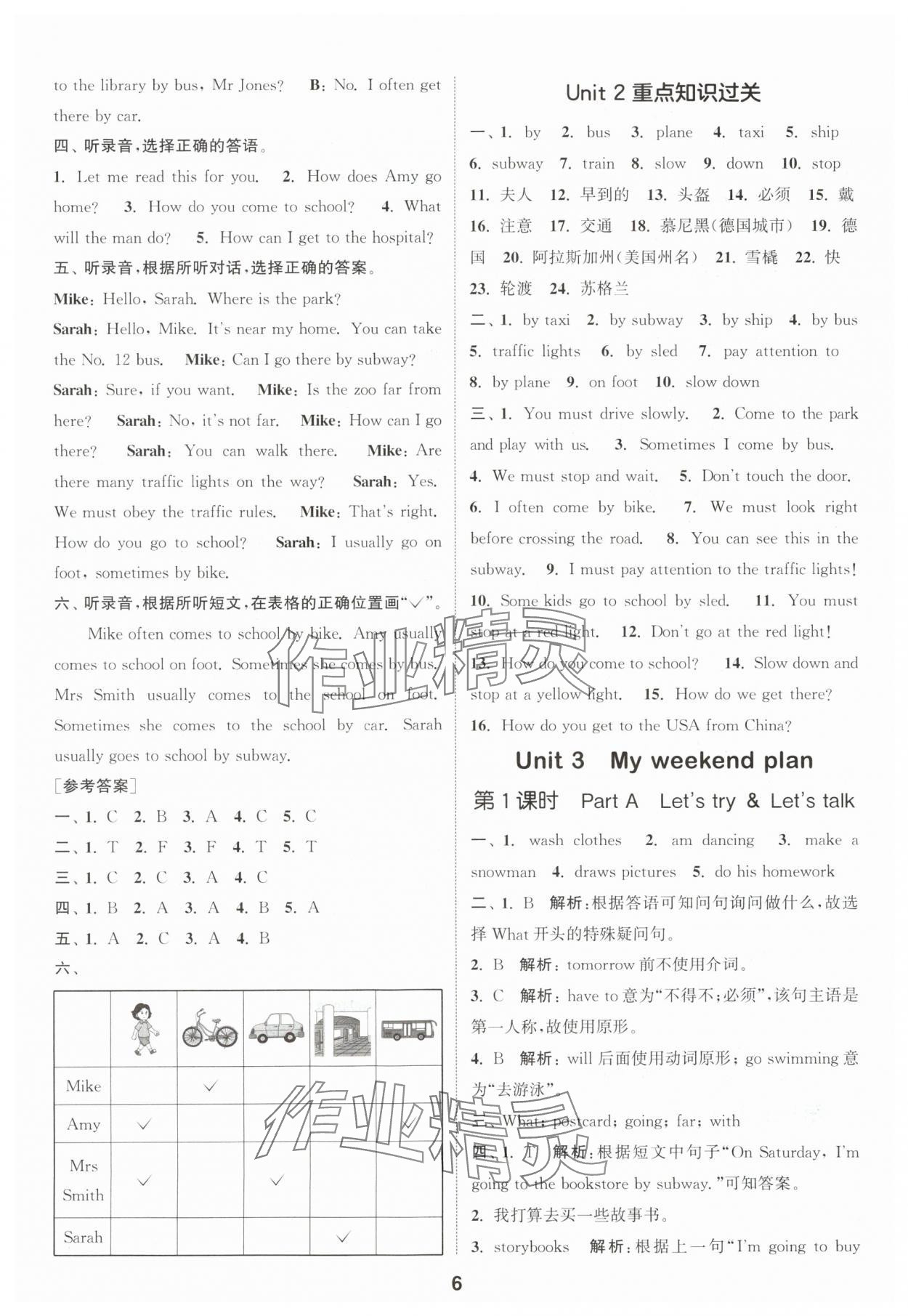 2025年通城學(xué)典課時(shí)作業(yè)本六年級(jí)英語(yǔ)上冊(cè)人教版浙江專(zhuān)版 第6頁(yè)