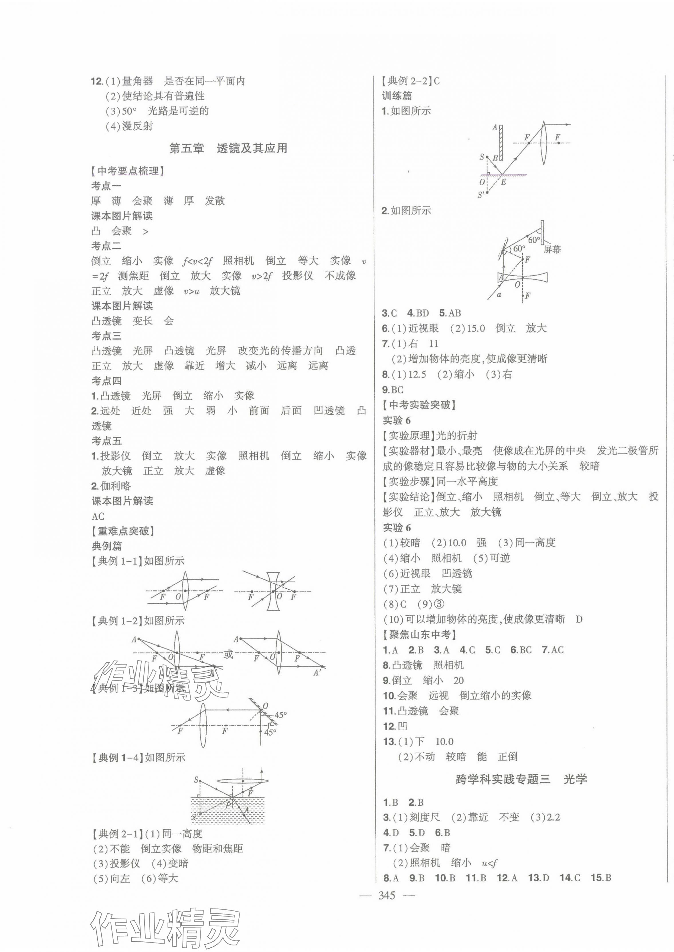 2025年智慧大課堂學業(yè)總復習全程精練物理人教版 第5頁