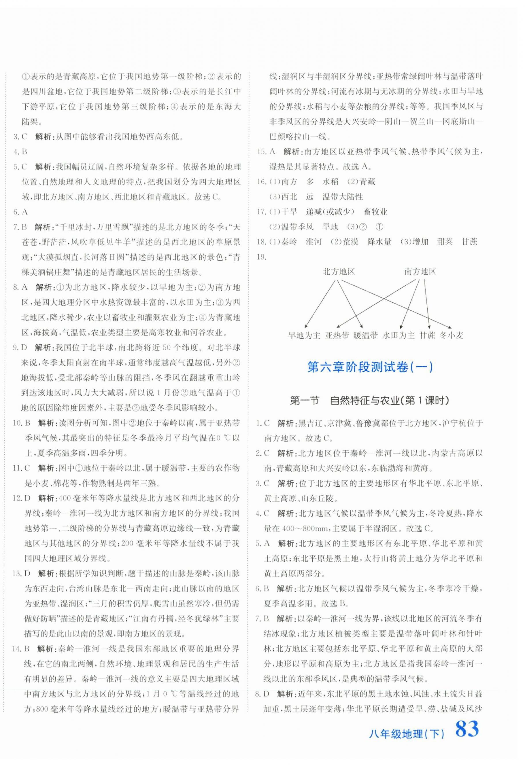 2024年提分教練八年級地理下冊人教版 第2頁