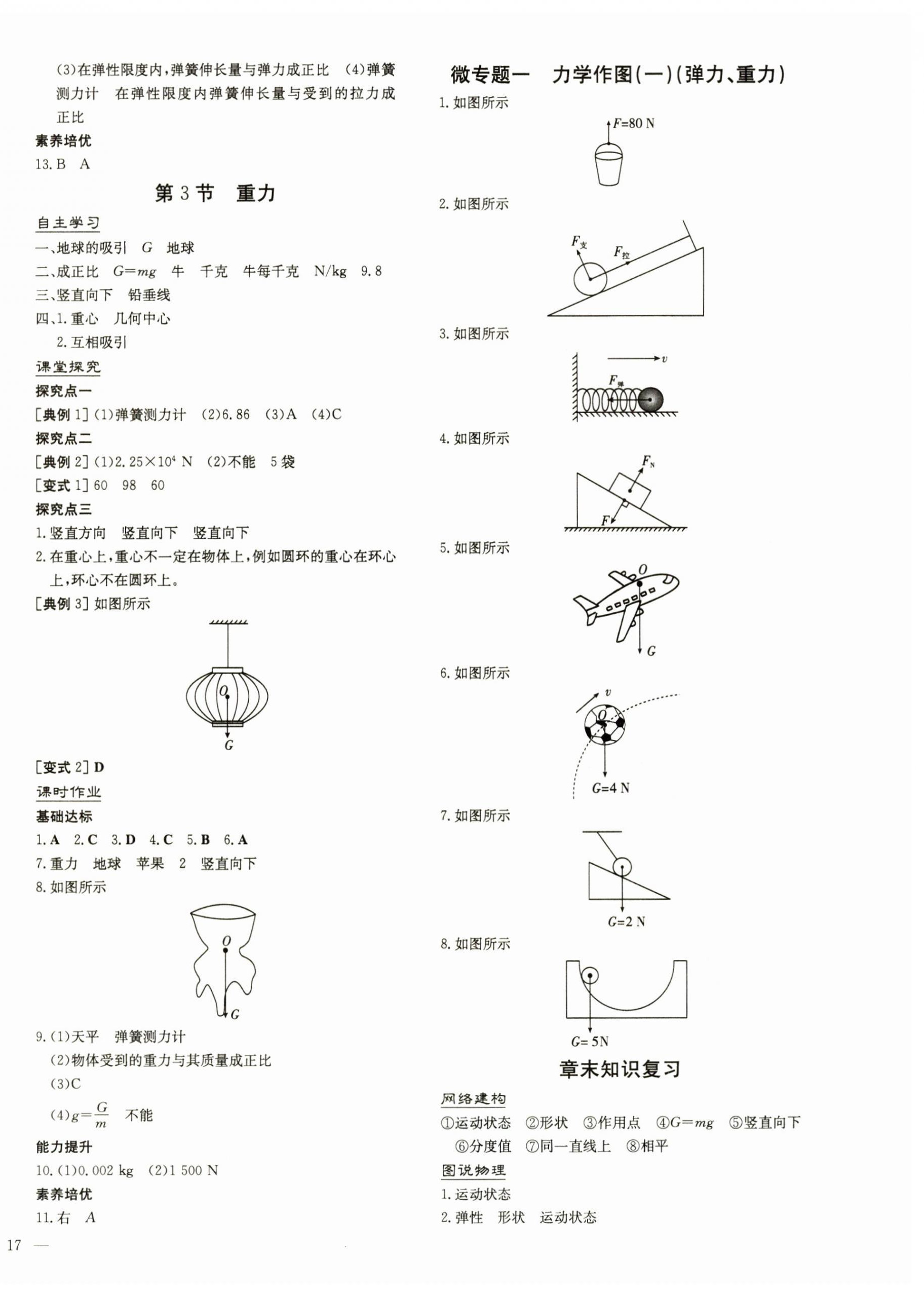 2025年初中同步學(xué)習(xí)導(dǎo)與練導(dǎo)學(xué)探究案八年級(jí)物理下冊(cè)人教版 第2頁