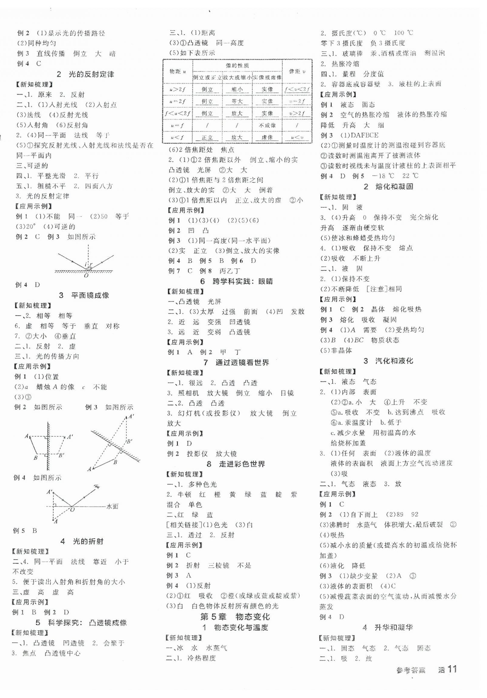 2025年全品学练考八年级物理上册教科版 第2页