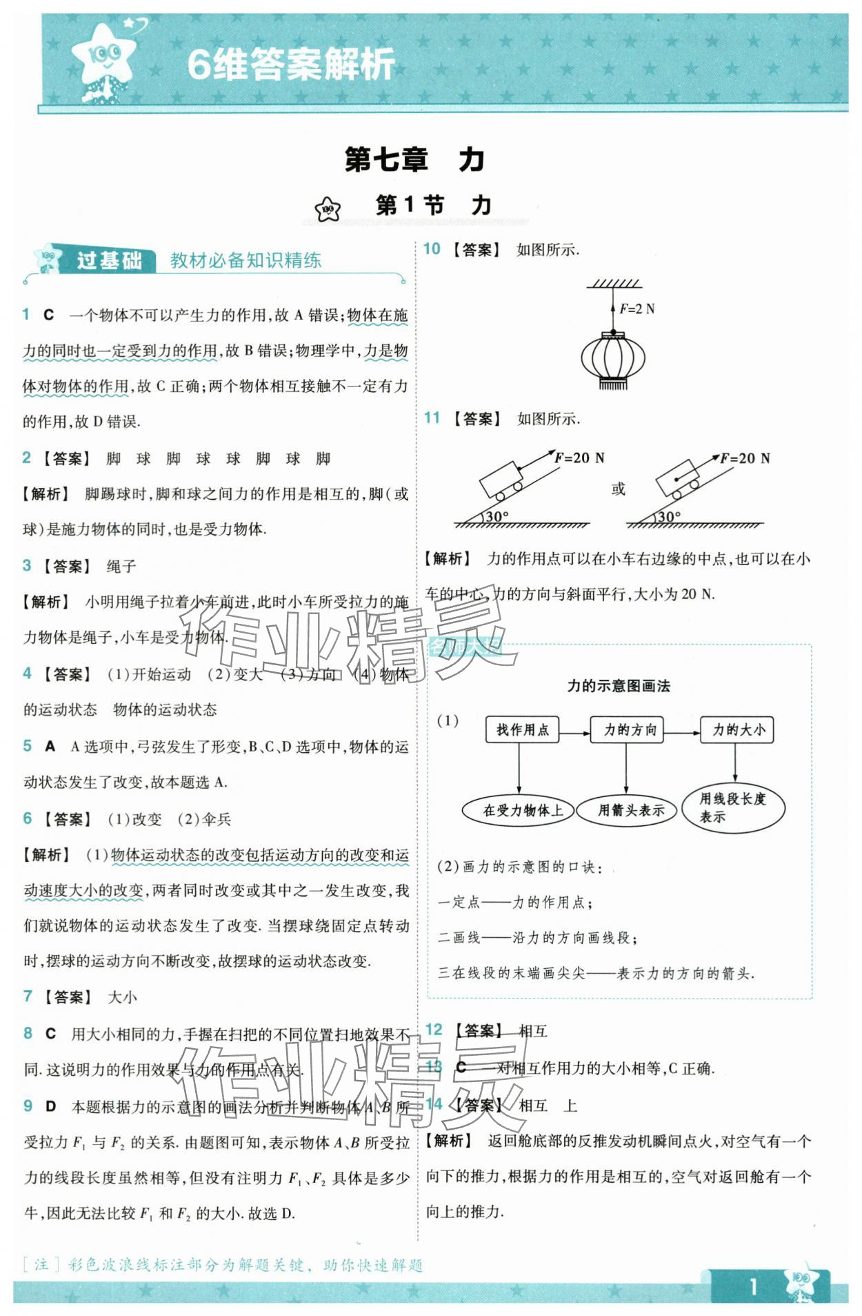 2024年一遍过八年级物理下册人教版 第1页