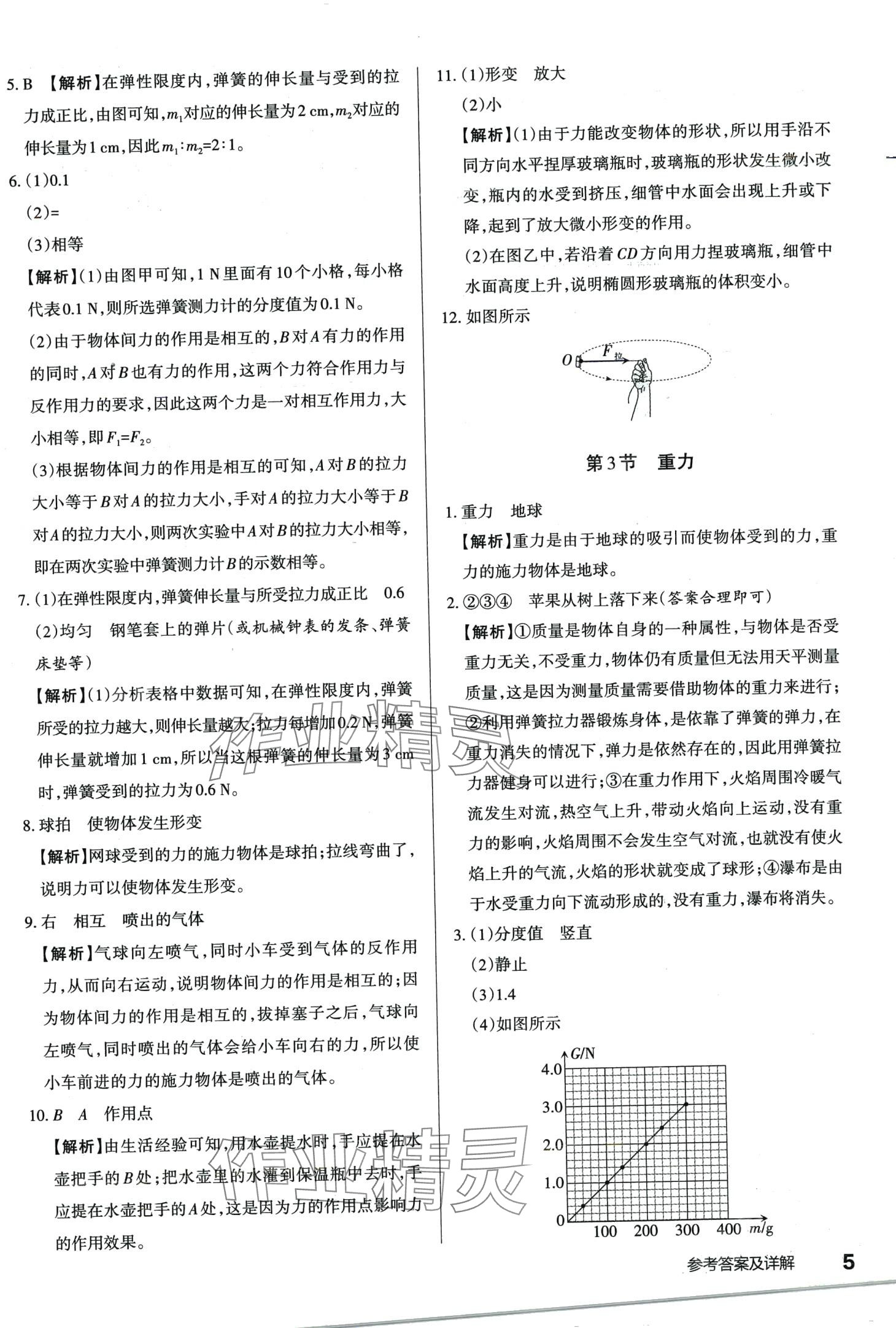 2024年滿分訓(xùn)練設(shè)計(jì)八年級(jí)物理下冊(cè)人教版 第4頁