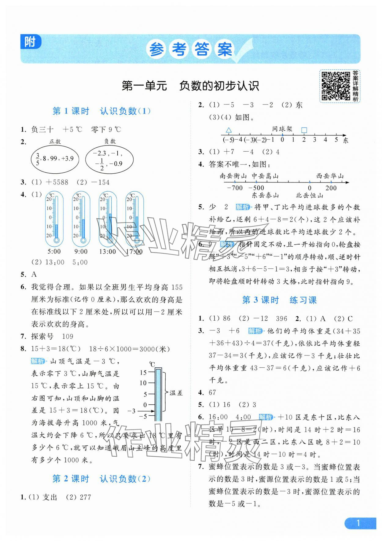 2025年亮點(diǎn)給力提優(yōu)課時(shí)作業(yè)本五年級(jí)數(shù)學(xué)上冊(cè)蘇教版 第1頁(yè)