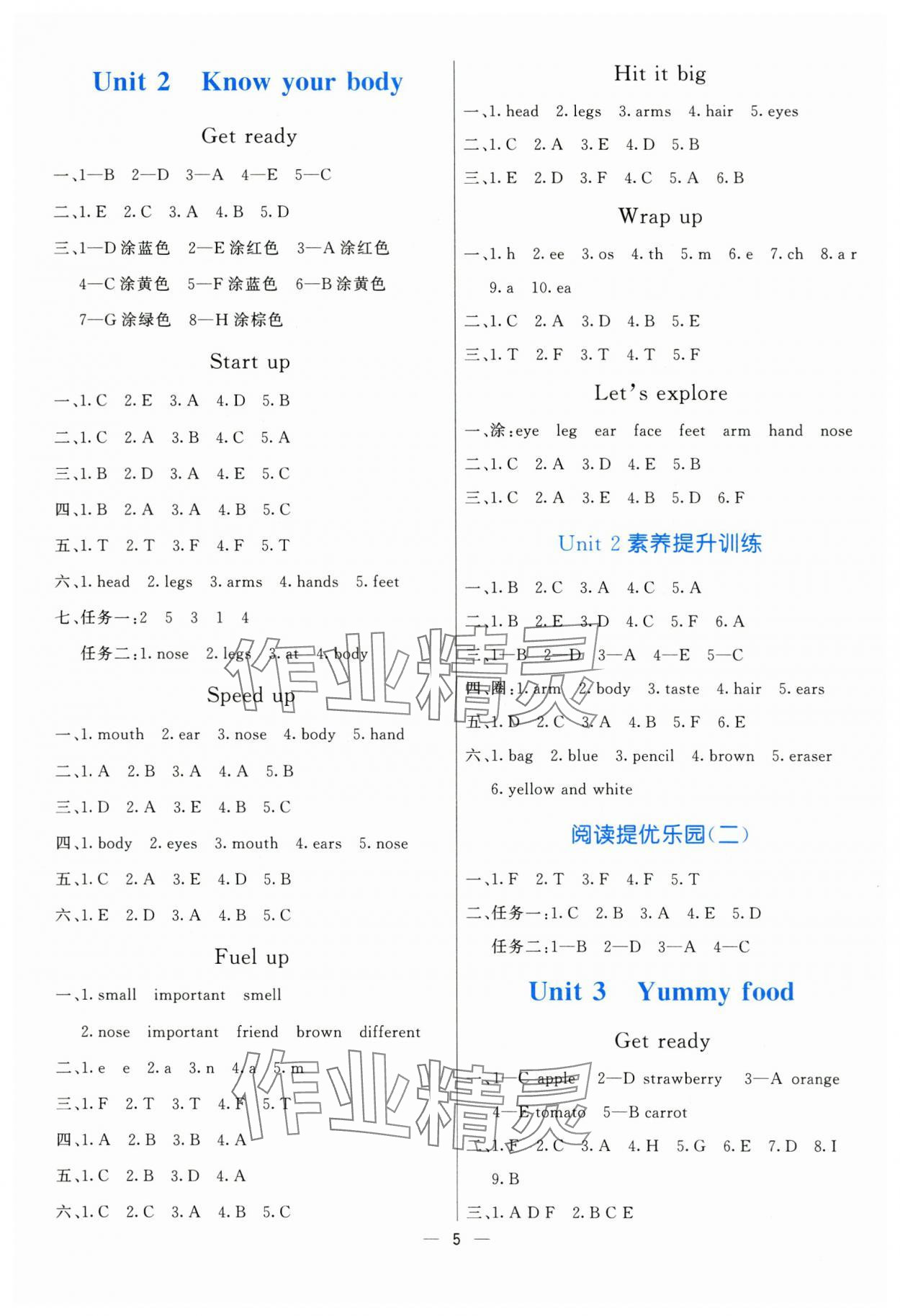 2025年亮點激活提優天天練三年級英語下冊外研版 第5頁