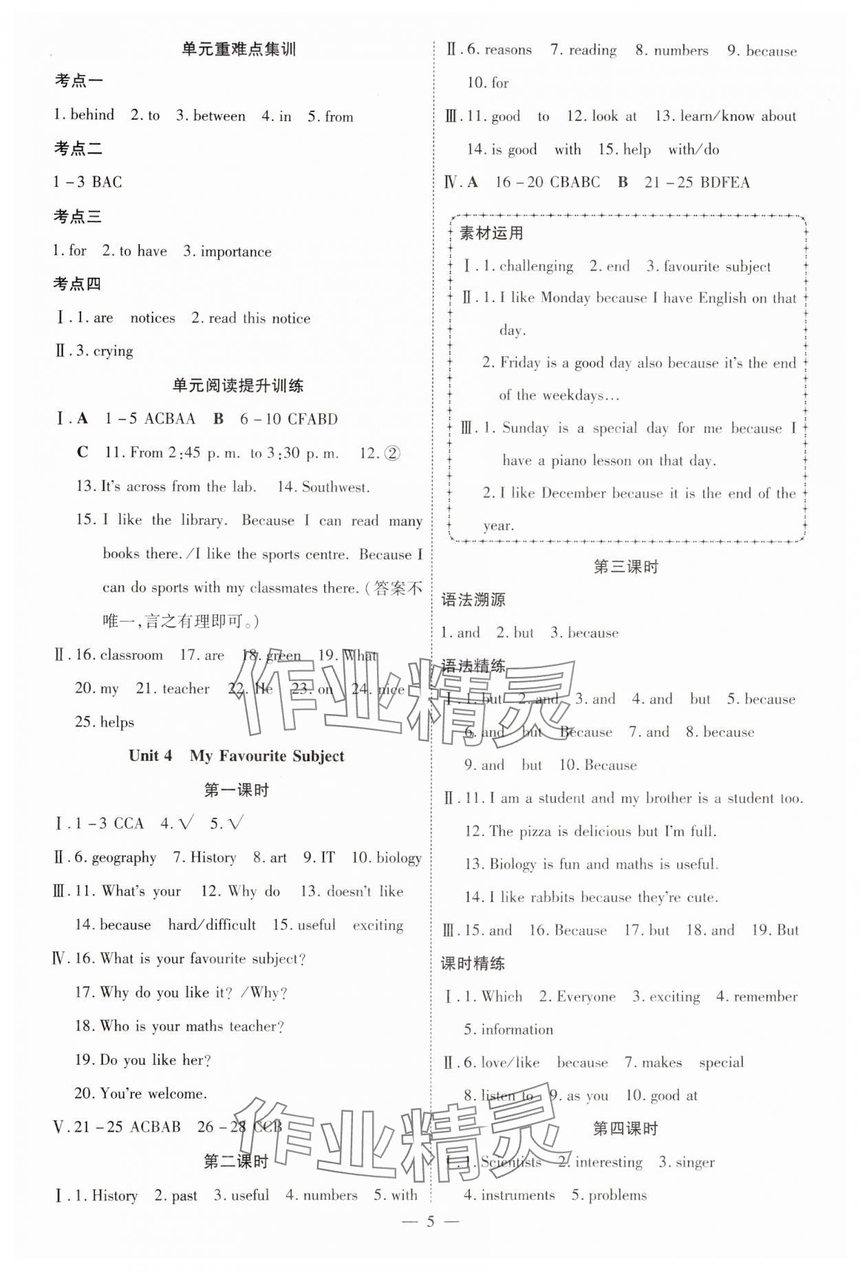 2024年暢行課堂七年級(jí)英語上冊(cè)人教版山西專版 第5頁