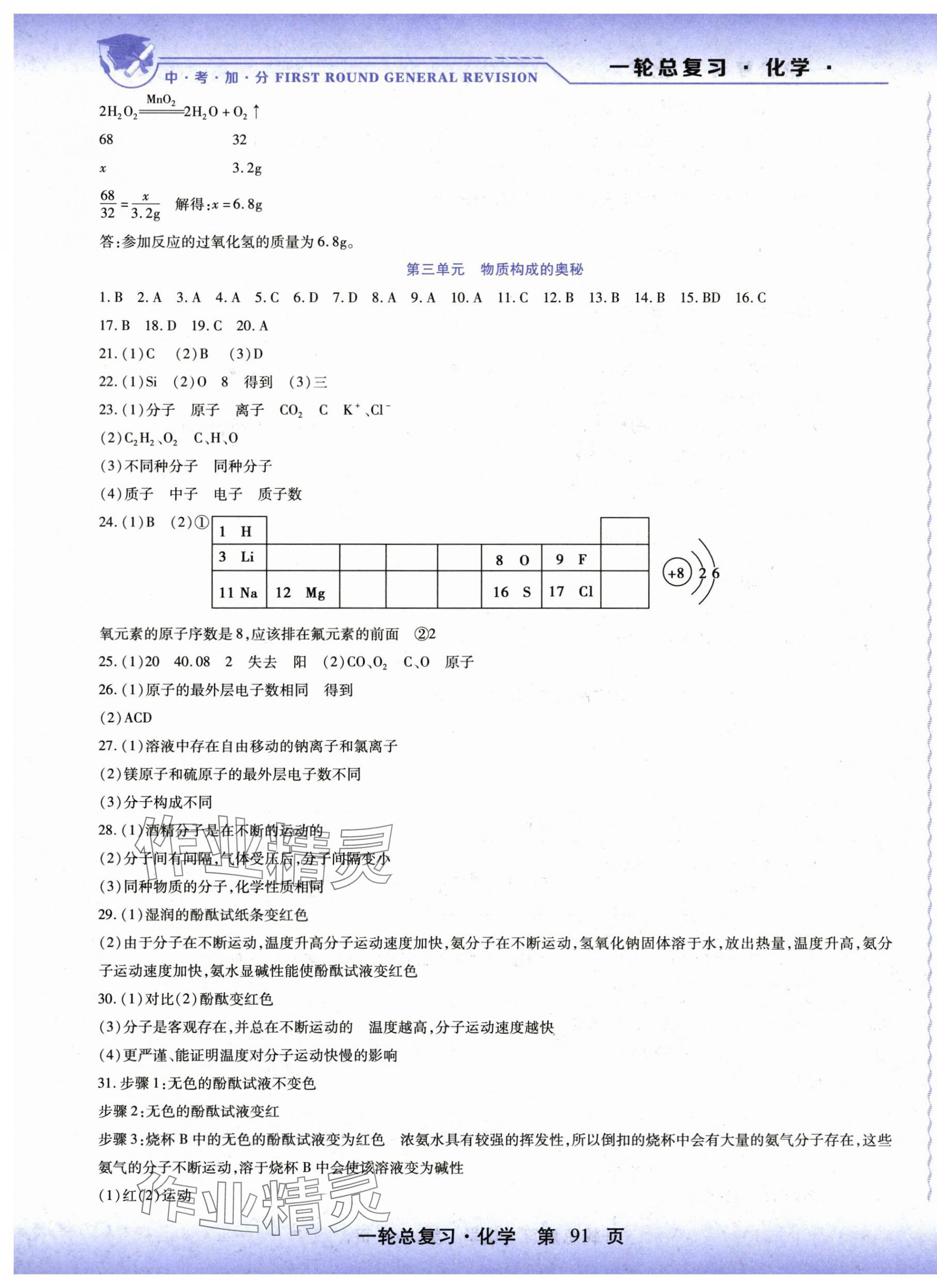 2025年中考加分一輪總復(fù)習(xí)化學(xué) 第3頁(yè)