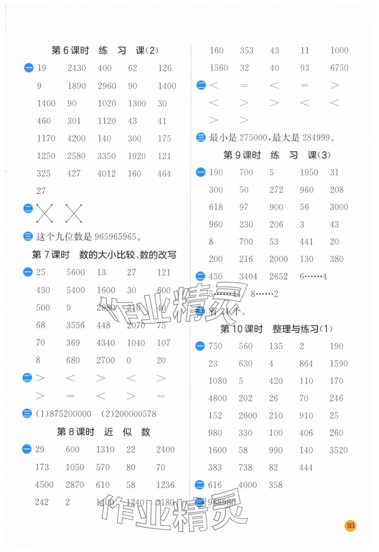 2024年計(jì)算高手四年級(jí)數(shù)學(xué)下冊(cè)蘇教版 第3頁