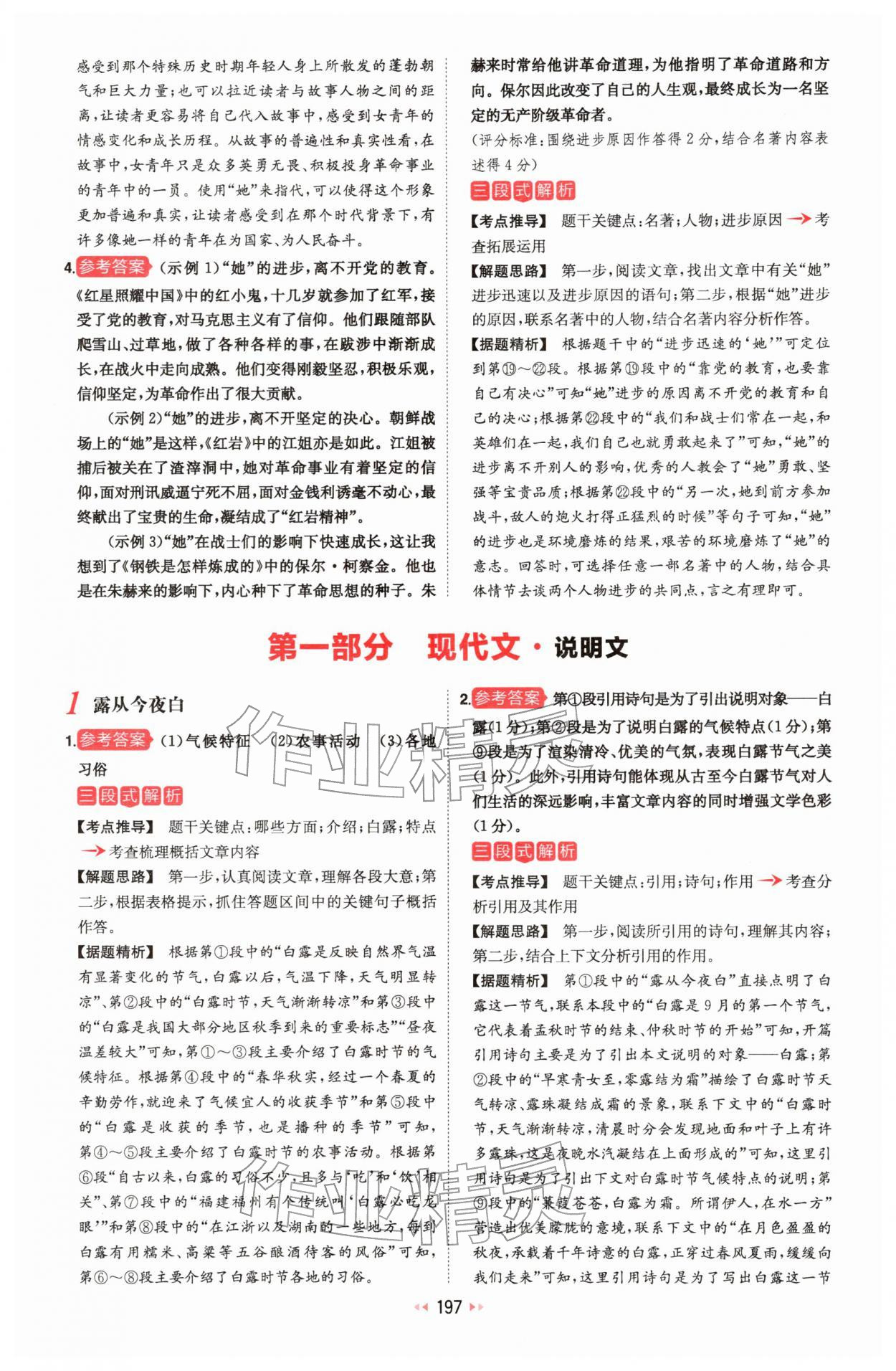 2026年一本初中语文阅读训练五合一中考 第19页