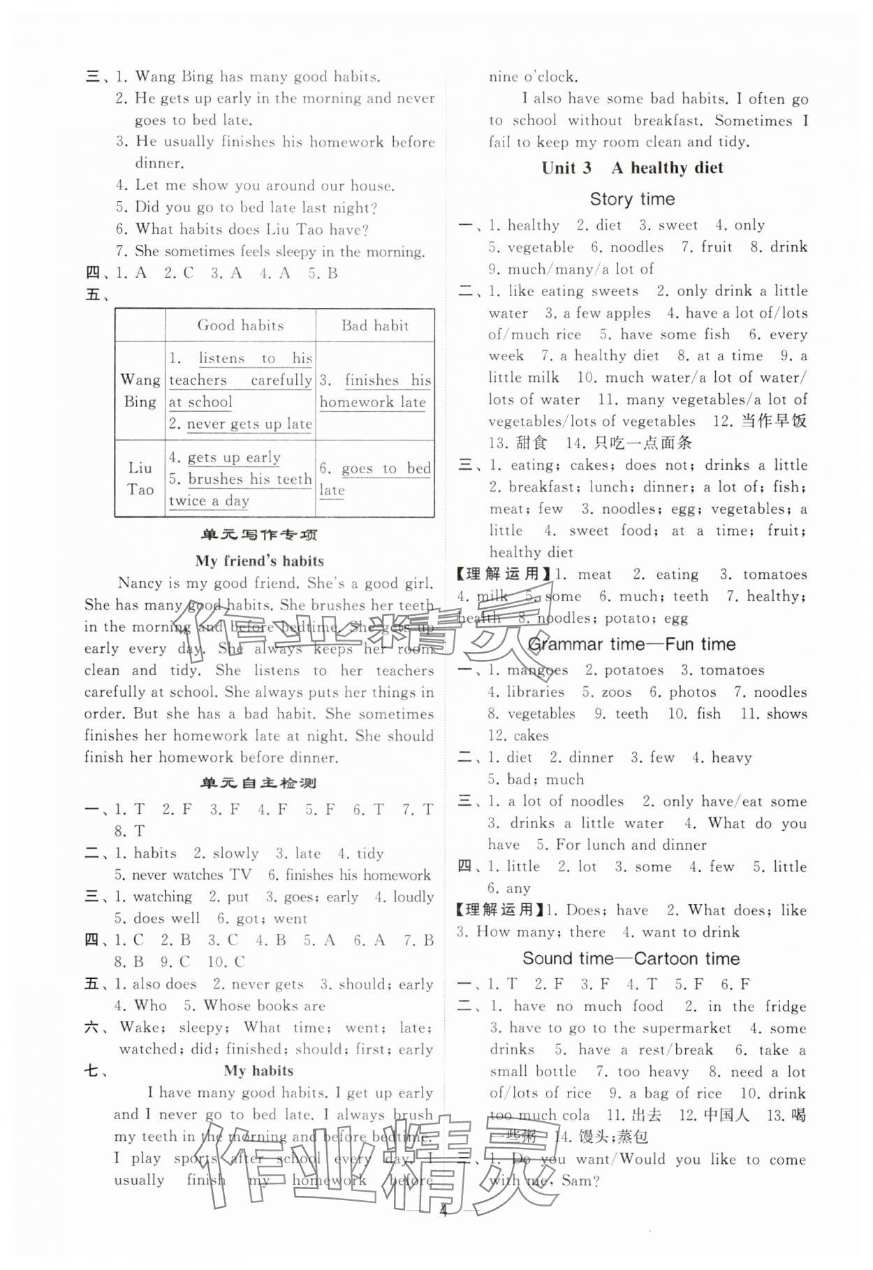 2024年經(jīng)綸學(xué)典默寫達(dá)人六年級(jí)英語(yǔ)下冊(cè)譯林版 第4頁(yè)