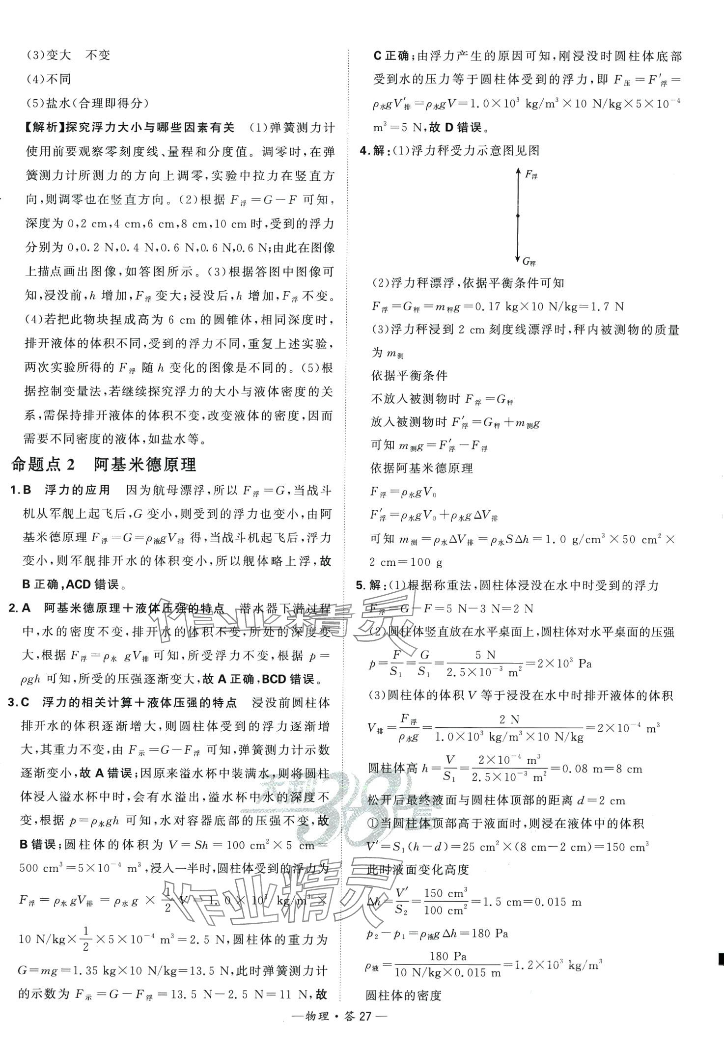 2024年天利38套全國中考試題分類訓(xùn)練物理中考 第27頁