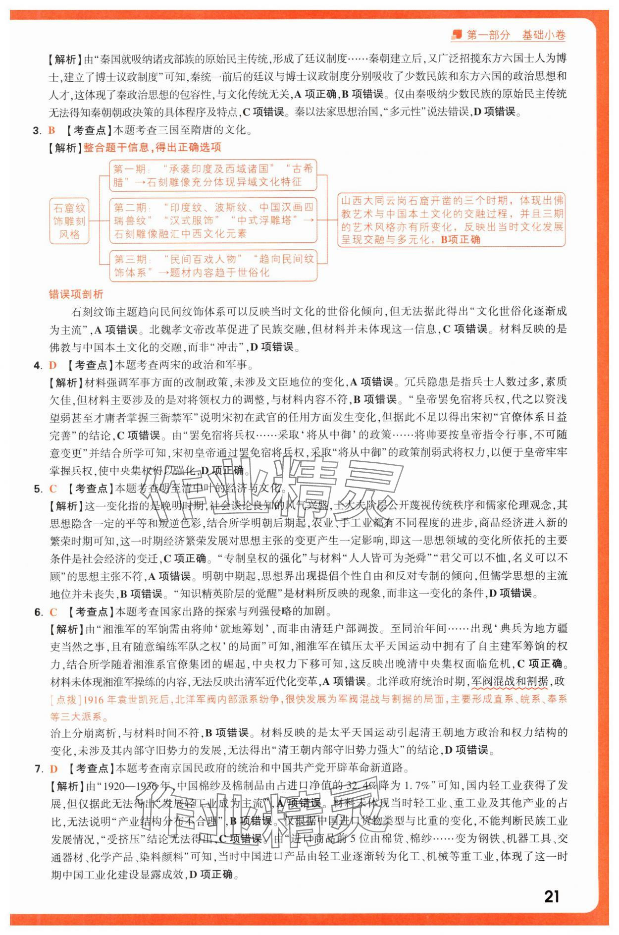 2025年腾远高考选择题历史 第21页
