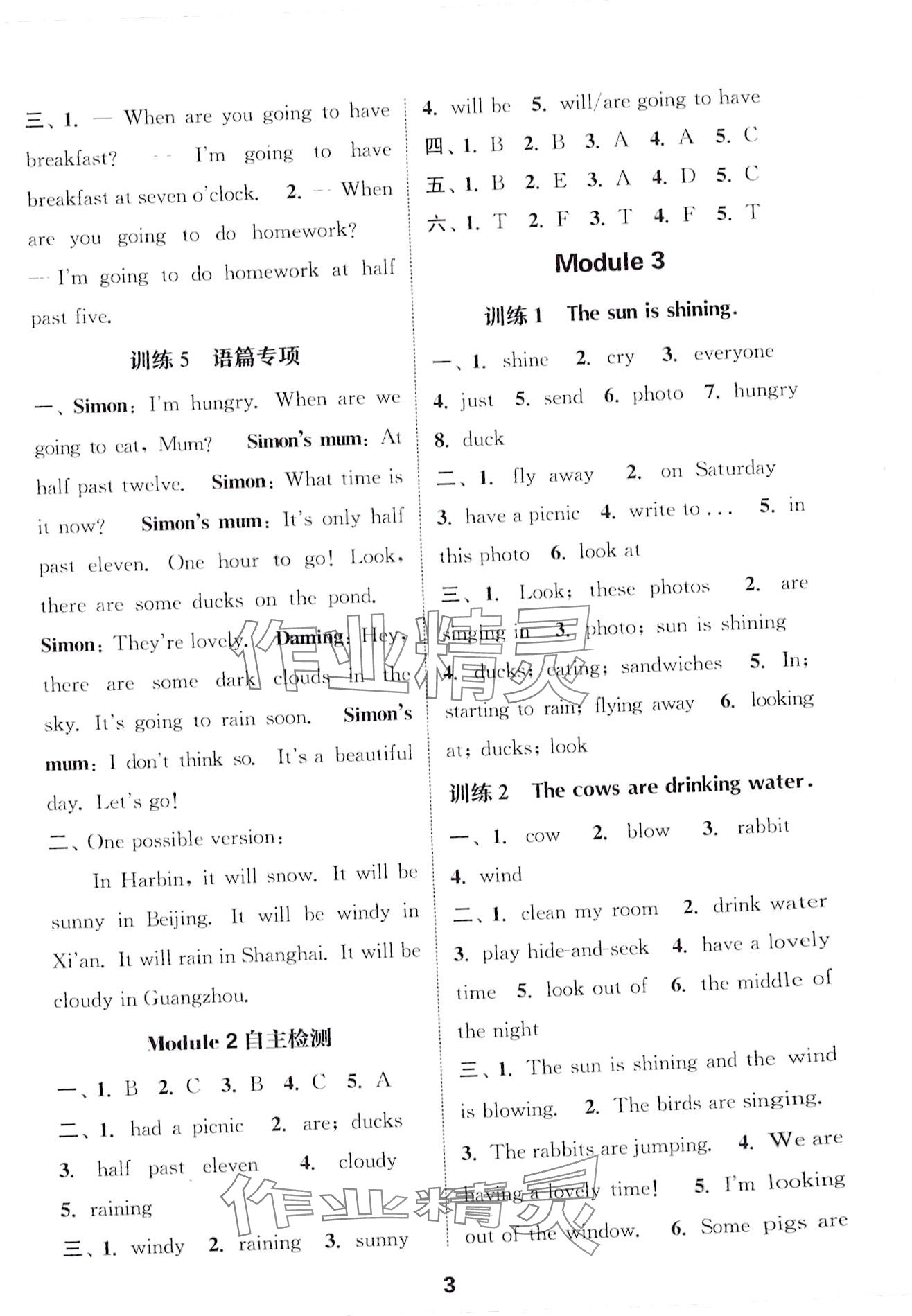 2024年通城学典默写能手六年级英语下册外研版 第3页