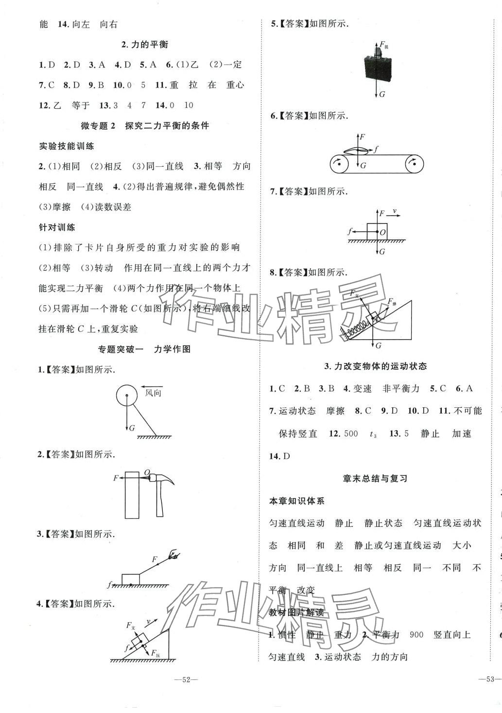 2024年我的作業(yè)八年級物理下冊教科版 第3頁