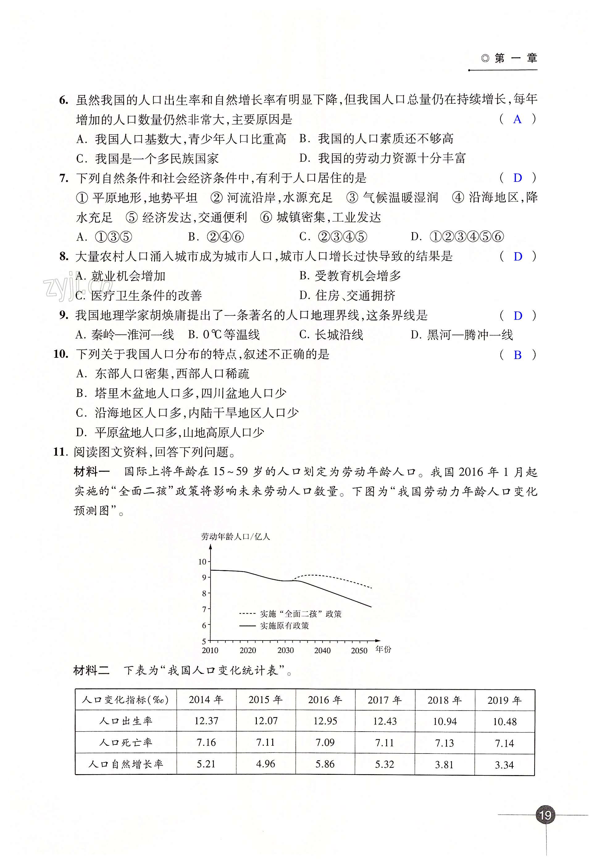 第一章 中国的疆域与人口 - 第19页