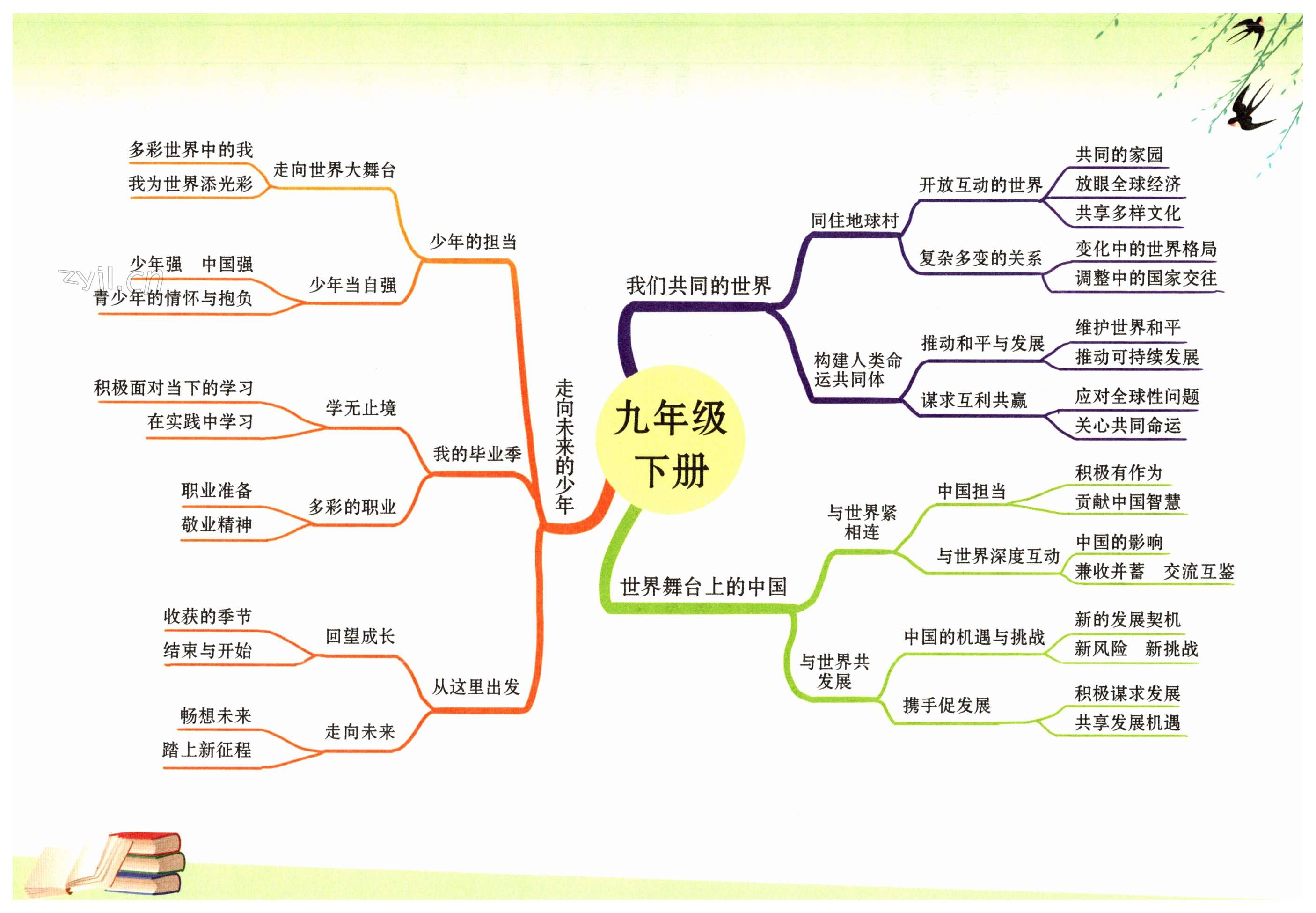 2023年世纪金榜百练百胜九年级道德与法治下册人教版武汉专版 第1页