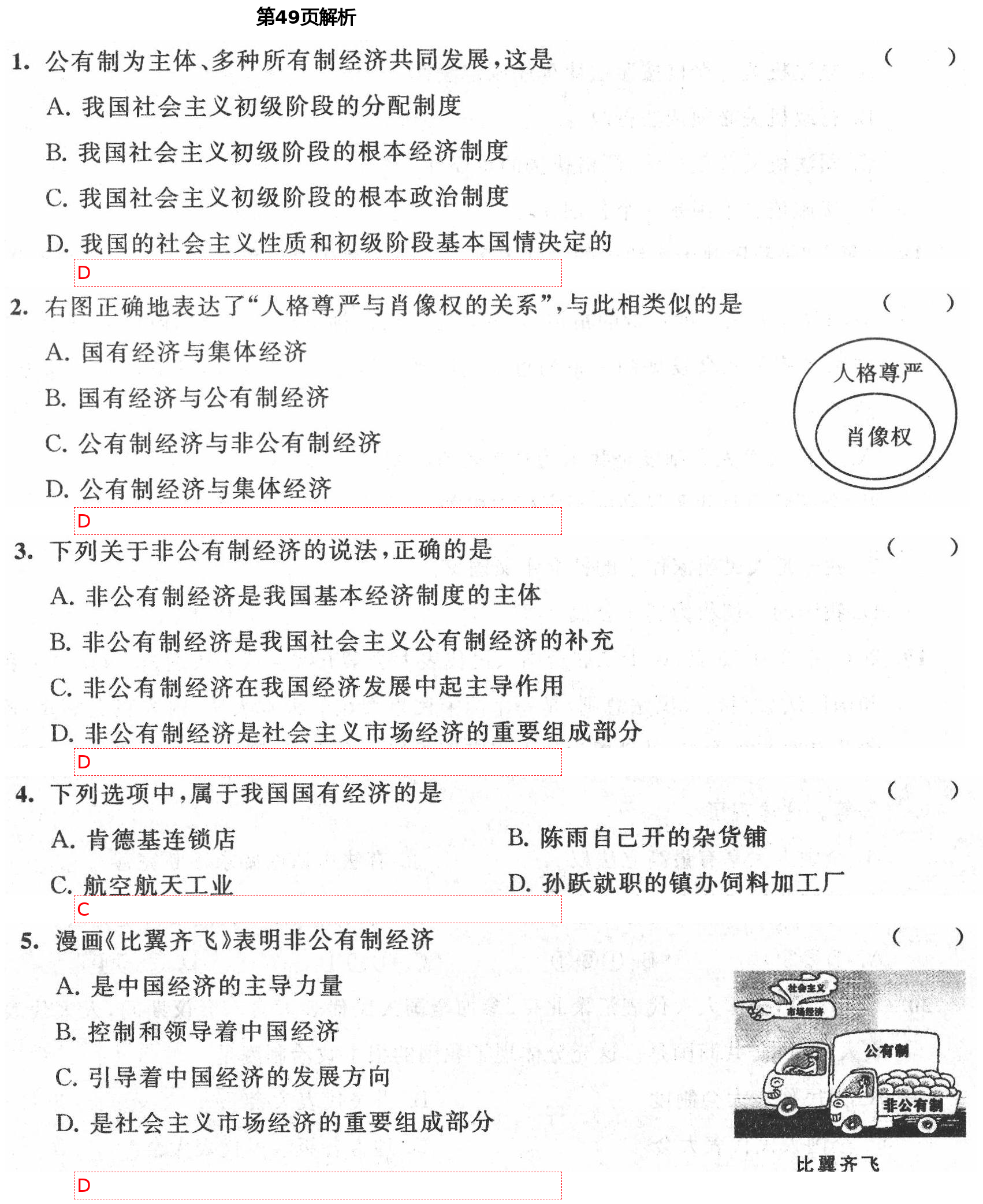 2021年陽(yáng)光互動(dòng)綠色成長(zhǎng)空間八年級(jí)道德與法治下冊(cè)人教版提優(yōu)版 第49頁(yè)