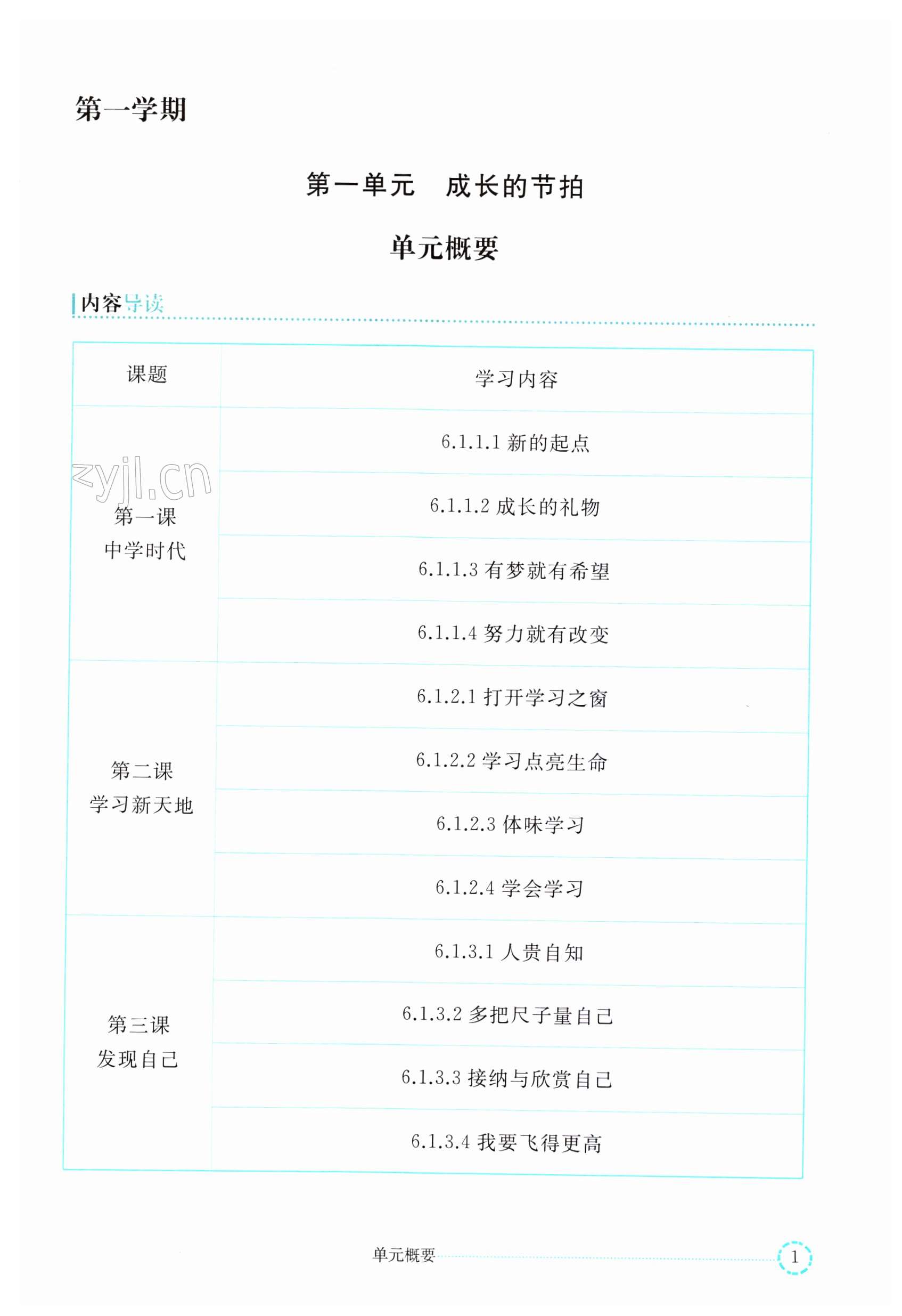 2023年练习部分六年级道德与法治全一册人教版54制 第1页