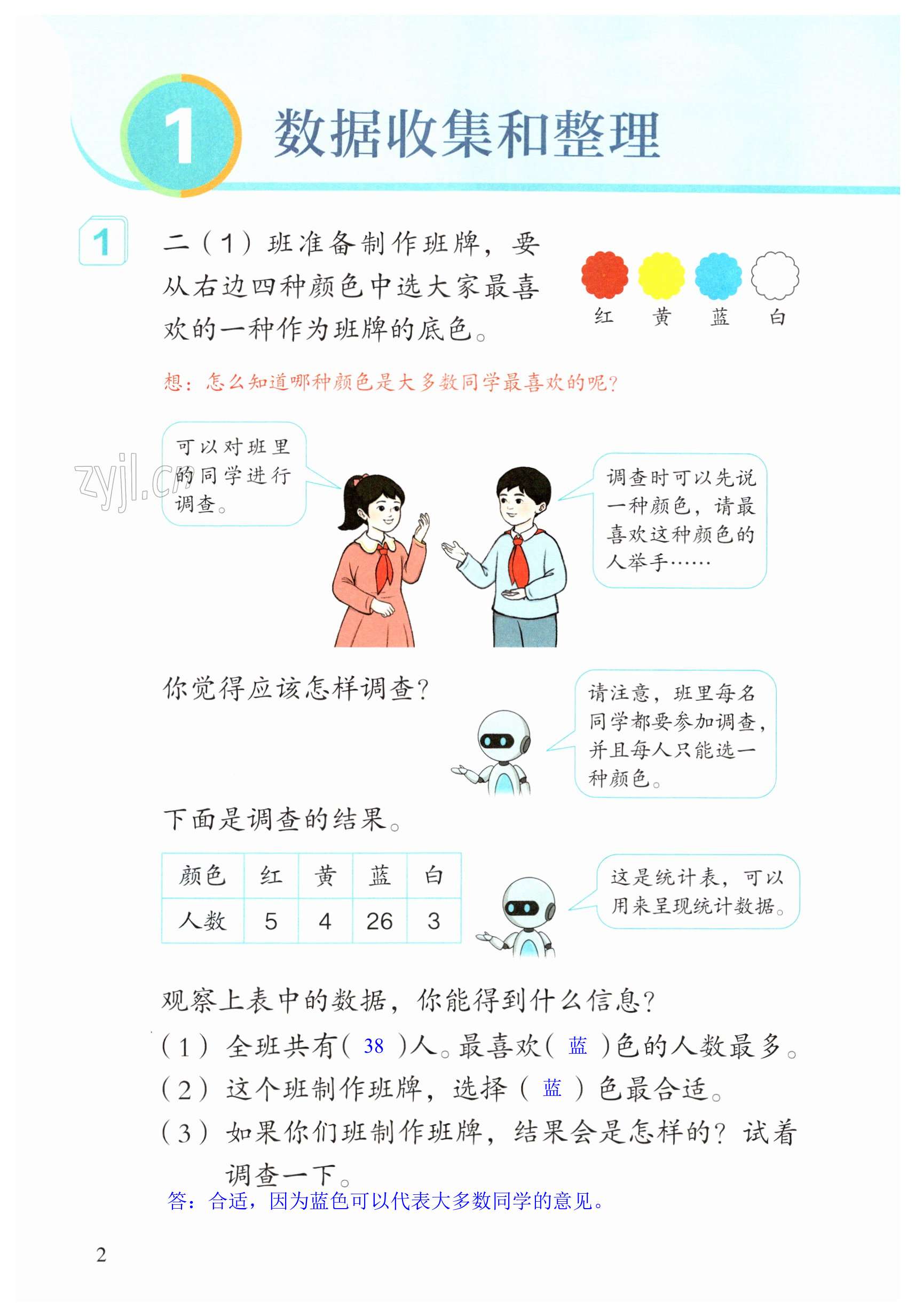 2023年教材课本二年级数学下册人教版 第2页