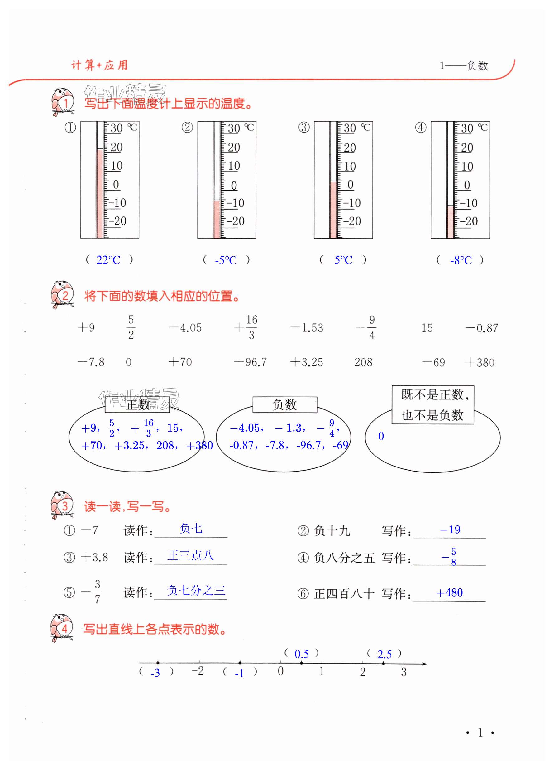 2025年口算題卡升級(jí)練六年級(jí)數(shù)學(xué)下冊(cè)人教版 第1頁(yè)