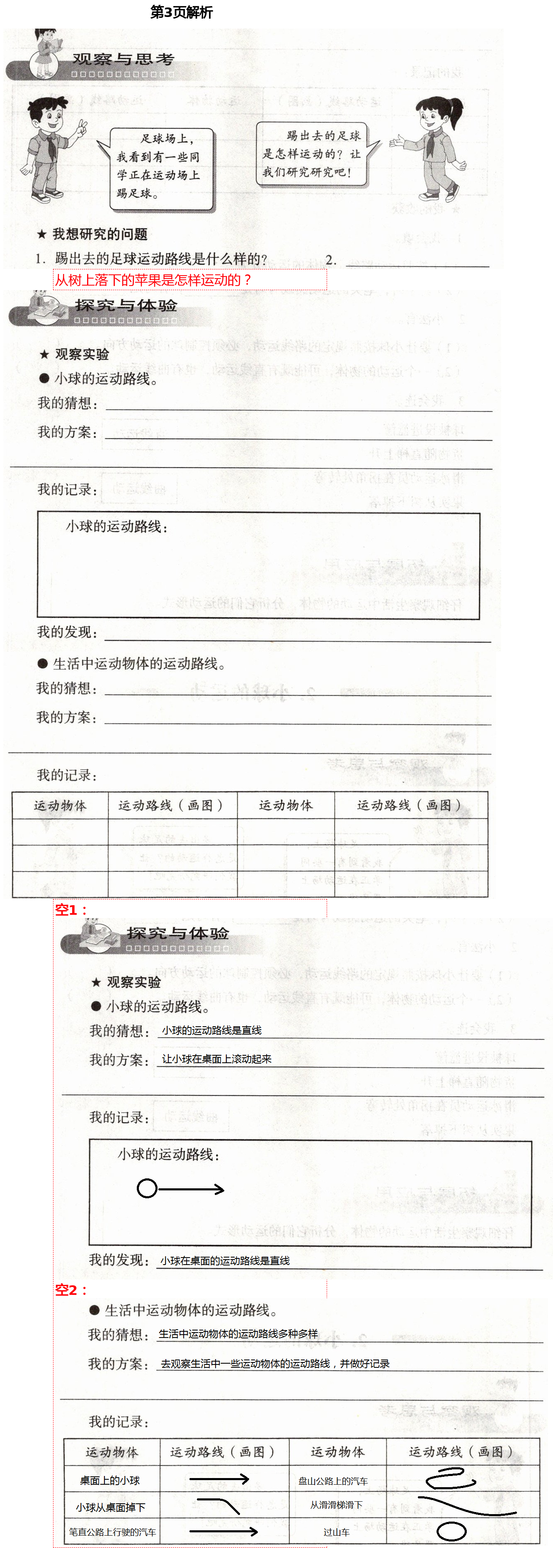 2021年自主学习指导课程四年级科学下册青岛版 第3页