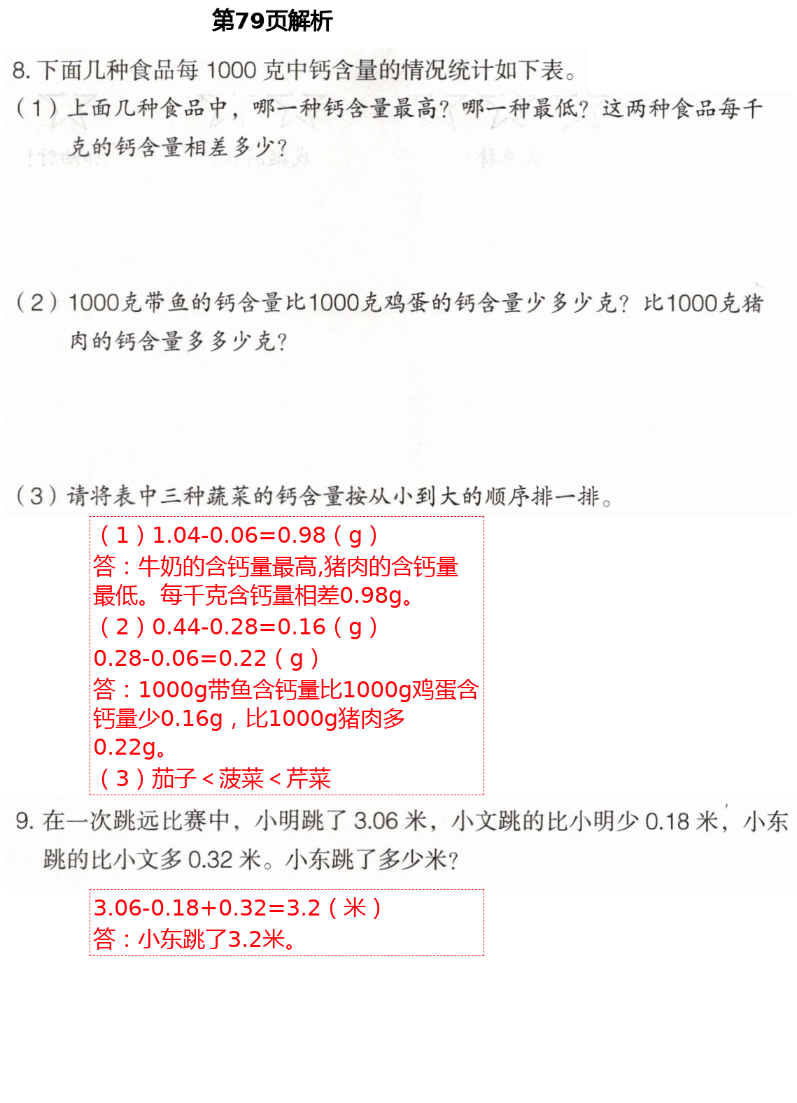 2021年自主學(xué)習(xí)指導(dǎo)課程四年級(jí)數(shù)學(xué)下冊(cè)人教版 第26頁