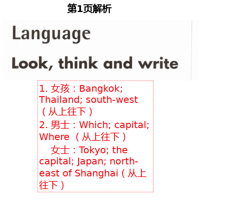 2021年练习部分六年级英语第二学期沪教版54制 第1页