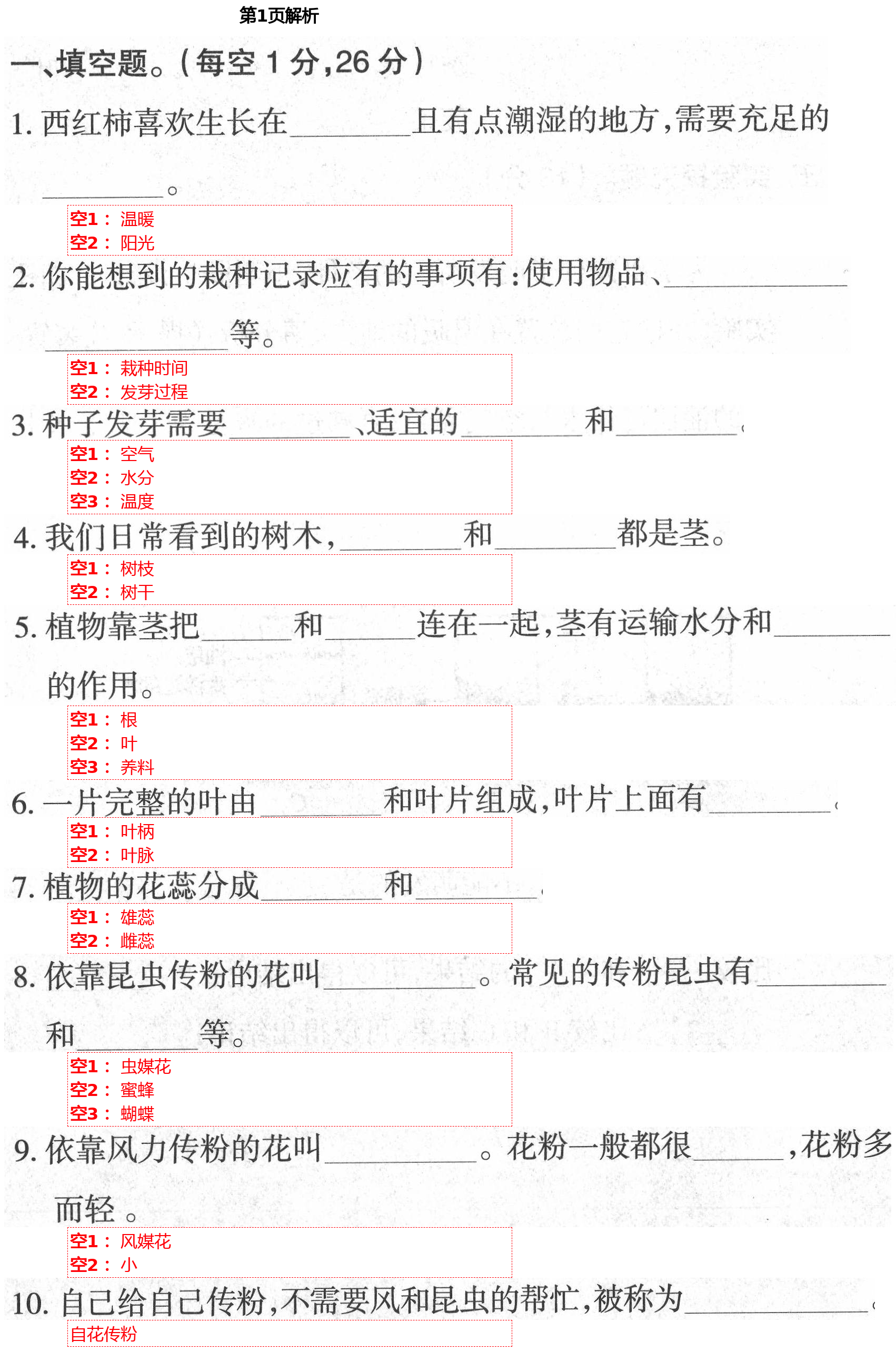 2021年學生課程精巧訓練三年級科學下冊蘇教版 第1頁