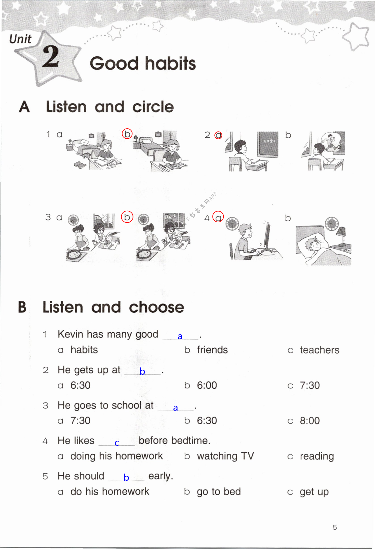 Unit 2 Good habits - 第5頁(yè)