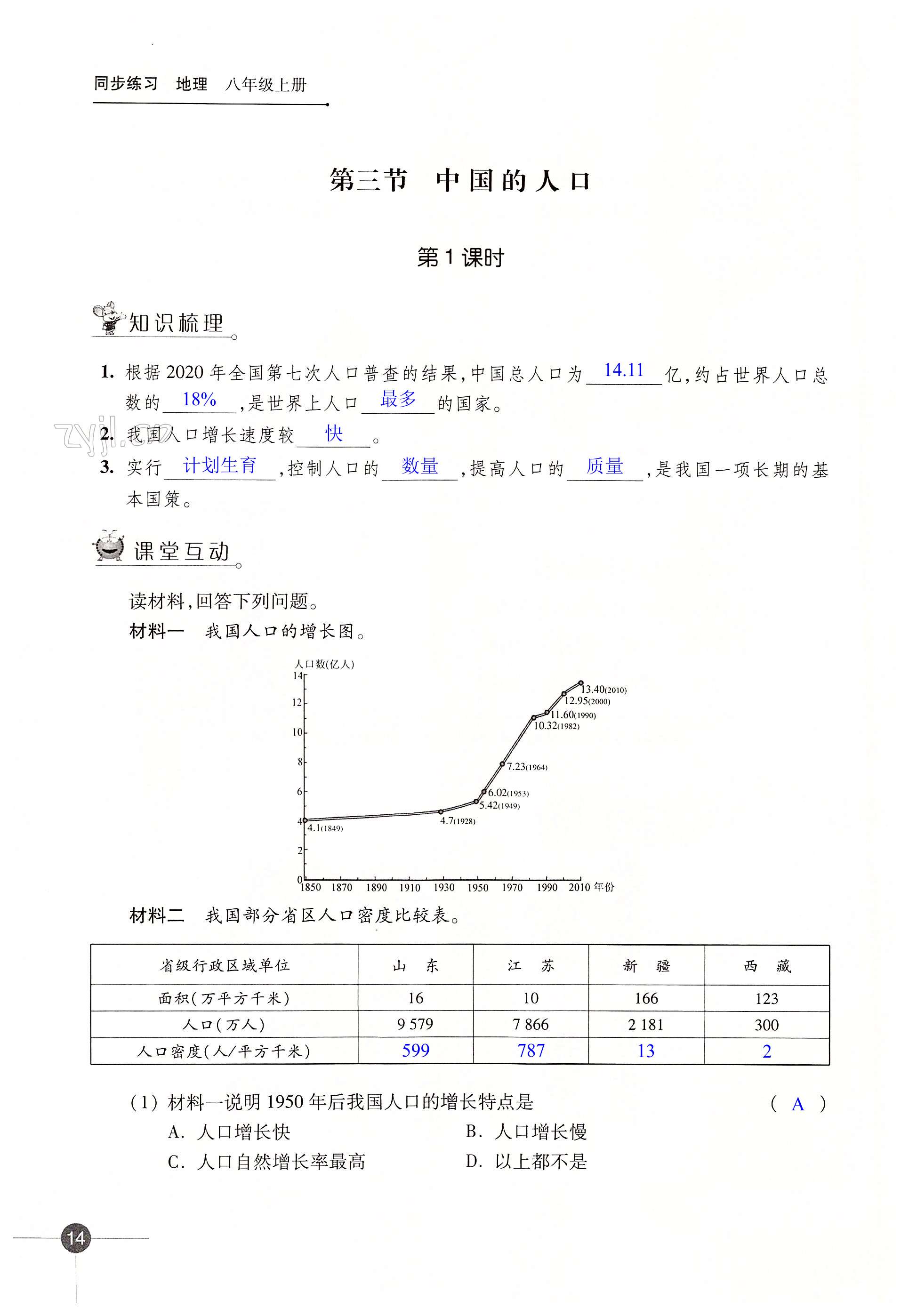 第一章 中国的疆域与人口 - 第14页