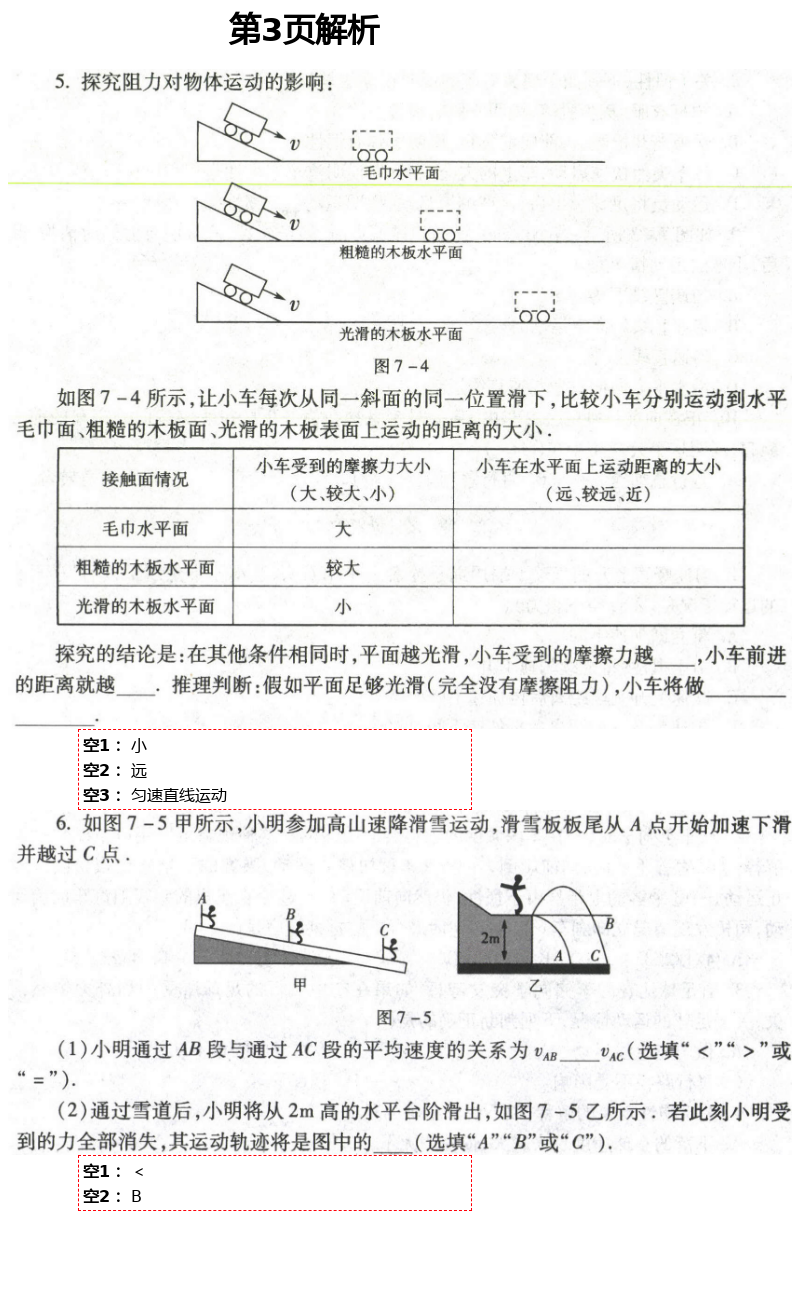 2021年自主學習指導課程與測試八年級物理下冊滬科版 第3頁