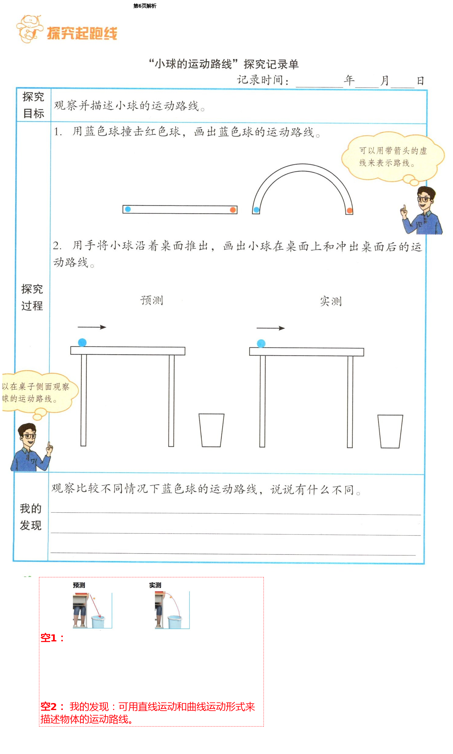 2021年知識(shí)與能力訓(xùn)練三年級(jí)科學(xué)下冊(cè)教科版 第6頁(yè)