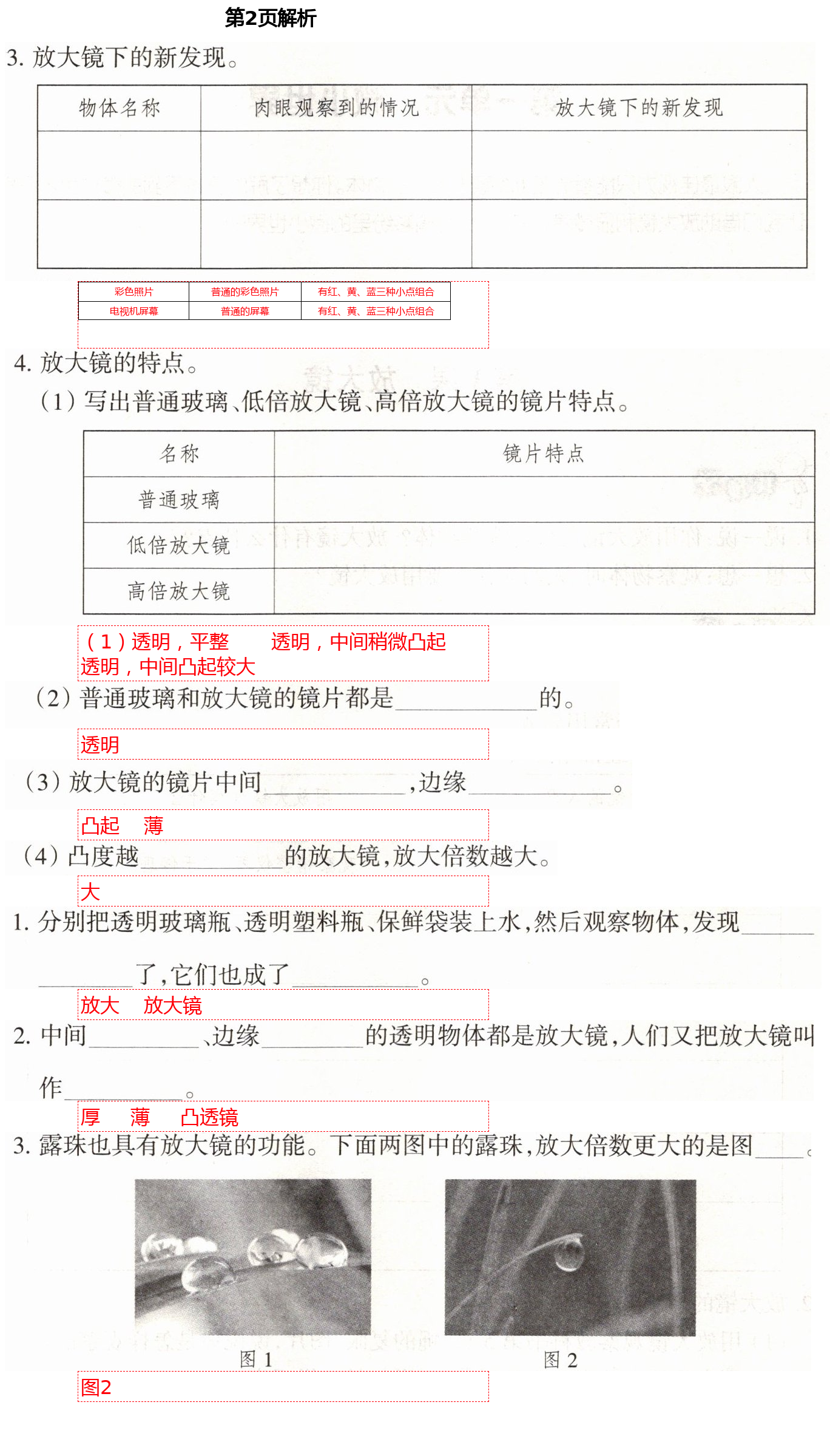 2021年导学新作业六年级科学下册教科版 第2页