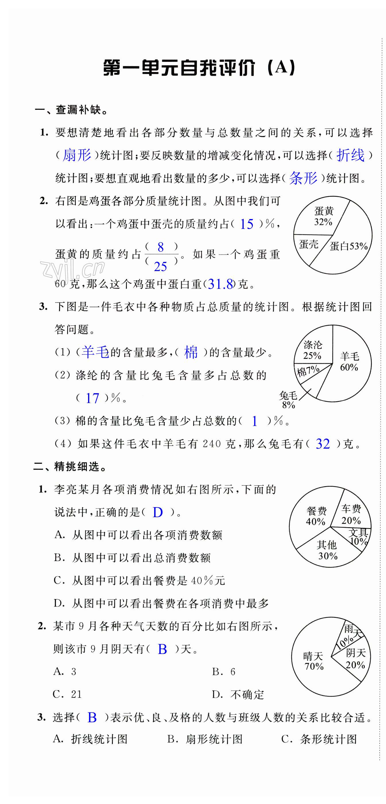 2023年小學(xué)校內(nèi)鞏固六年級(jí)數(shù)學(xué)下冊(cè)蘇教版 第1頁