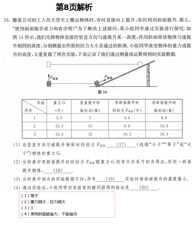 2021年中学生世界八年级物理第二学期沪教版 第8页