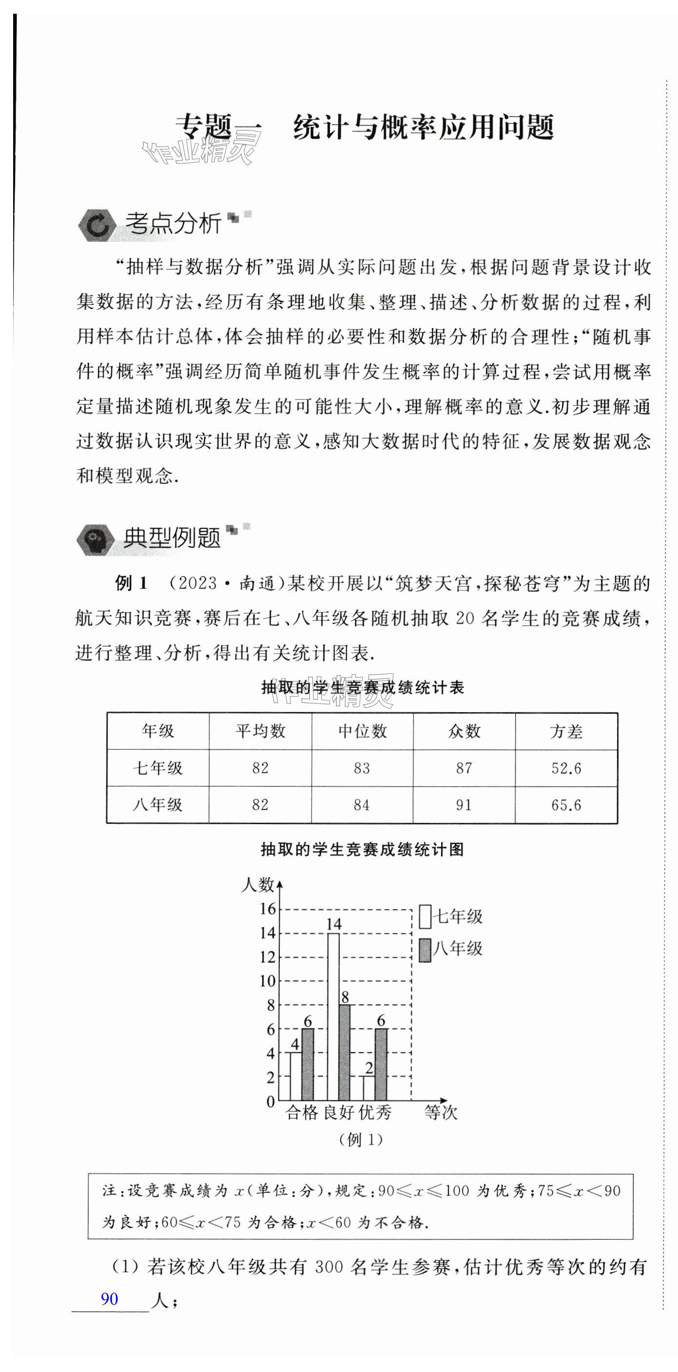 2024年自我提升與評價九年級數學下冊人教版 第1頁