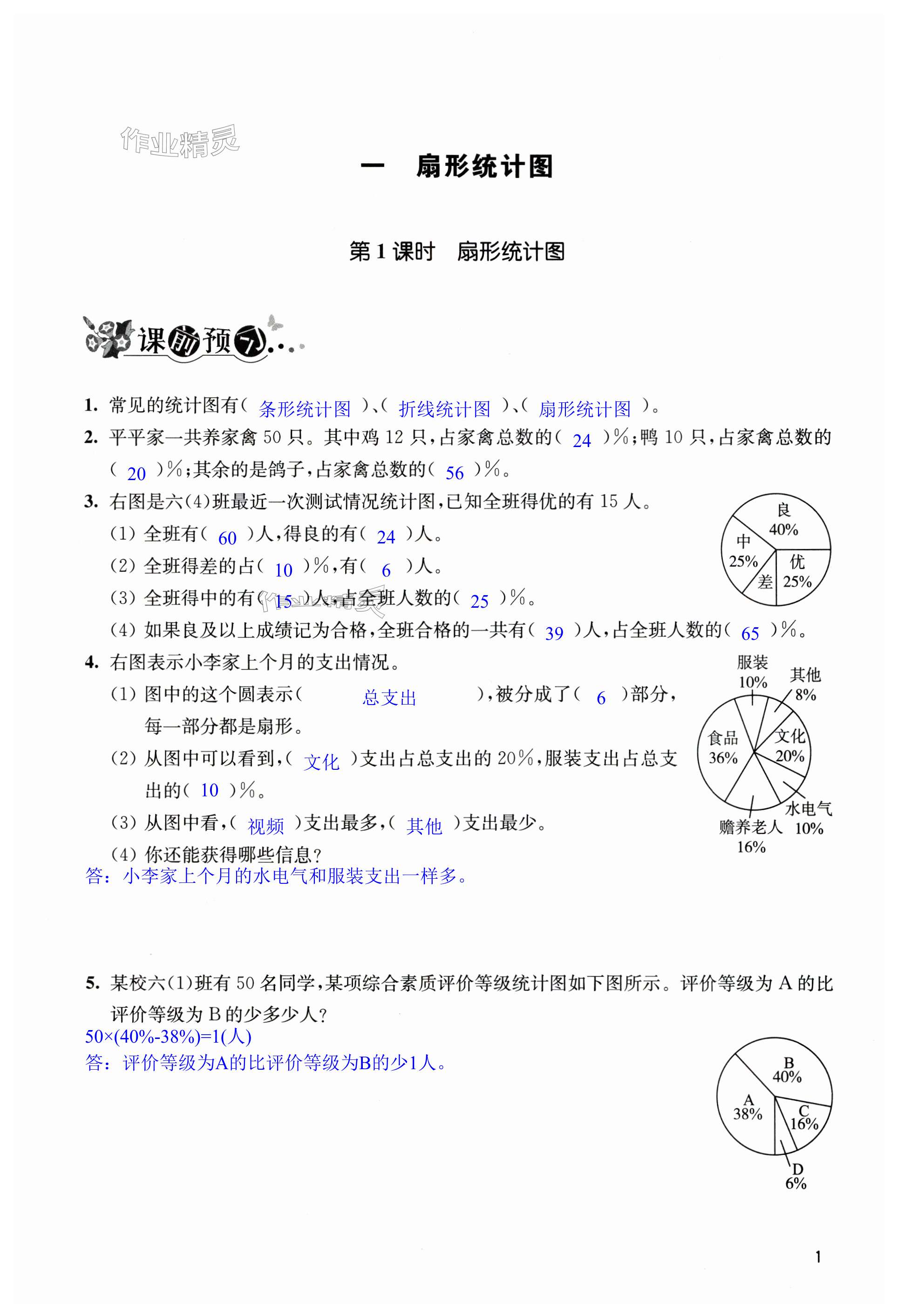 2024年創(chuàng)新課堂學與練六年級數(shù)學下冊蘇教版 第1頁