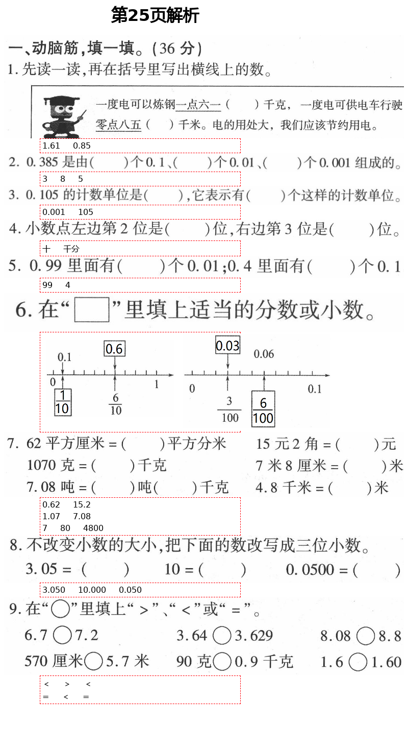 2021年新課堂同步學習與探究四年級數(shù)學下冊青島版棗莊專版 第25頁