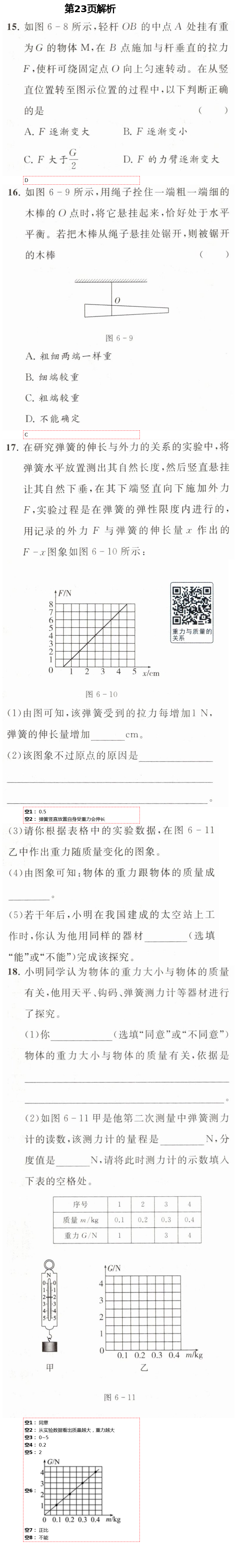 2021年學(xué)習(xí)之友九年級物理下冊滬科版 第23頁