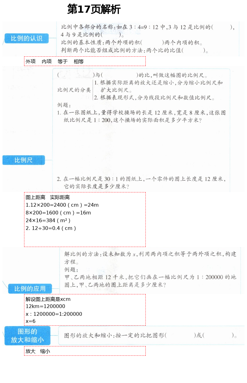 2021年學習之友六年級數(shù)學下冊北師大版 第17頁