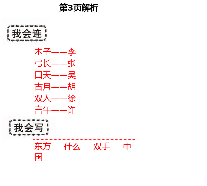 2021年自主學(xué)習(xí)指導(dǎo)課程一年級(jí)語(yǔ)文下冊(cè)人教版 第3頁(yè)