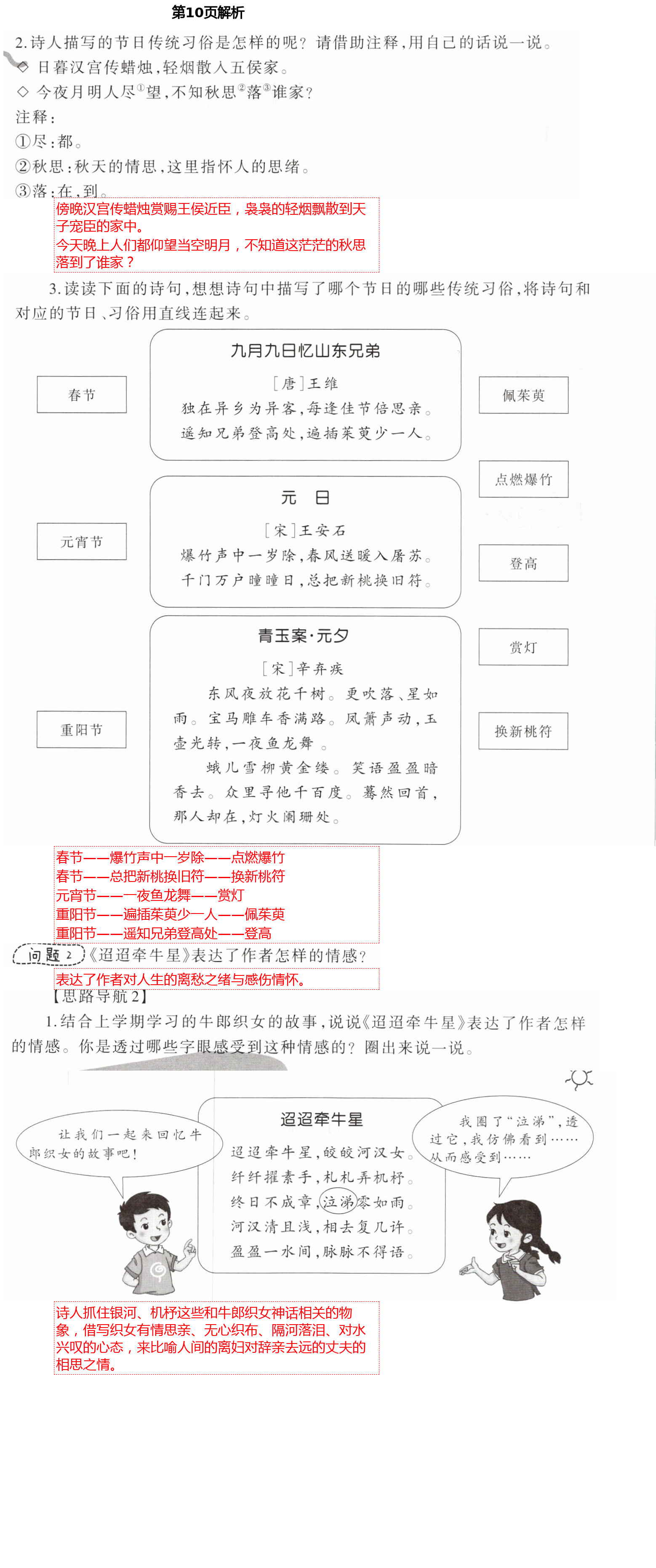 2021年小學(xué)語文導(dǎo)學(xué)精要六年級下冊人教版 第10頁