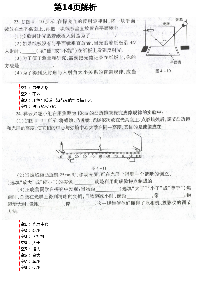 2021年自主學(xué)習(xí)指導(dǎo)課程與測(cè)試九年級(jí)物理下冊(cè) 第14頁(yè)