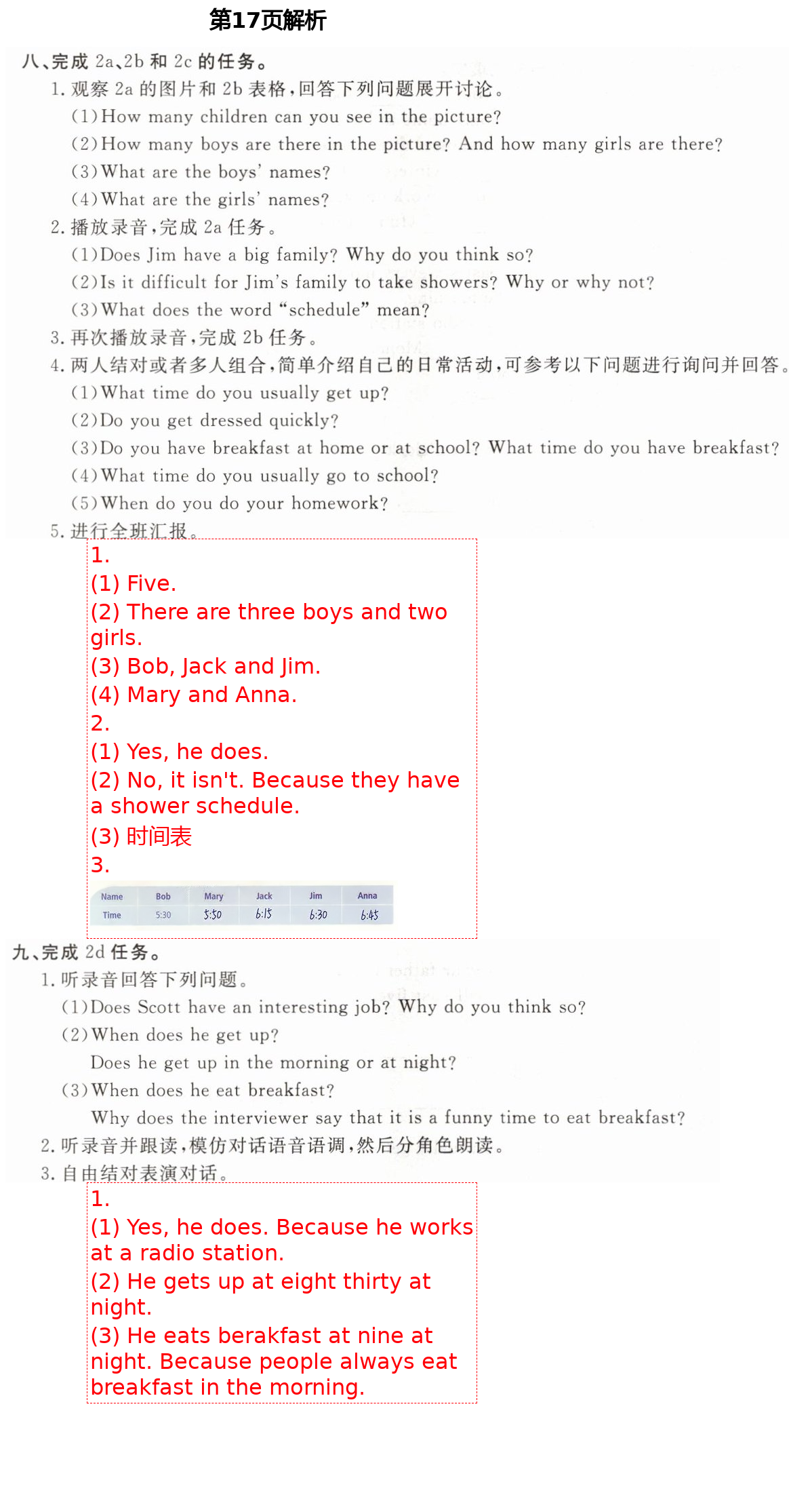 2021年精確制導(dǎo)七年級英語下冊人教版 第17頁